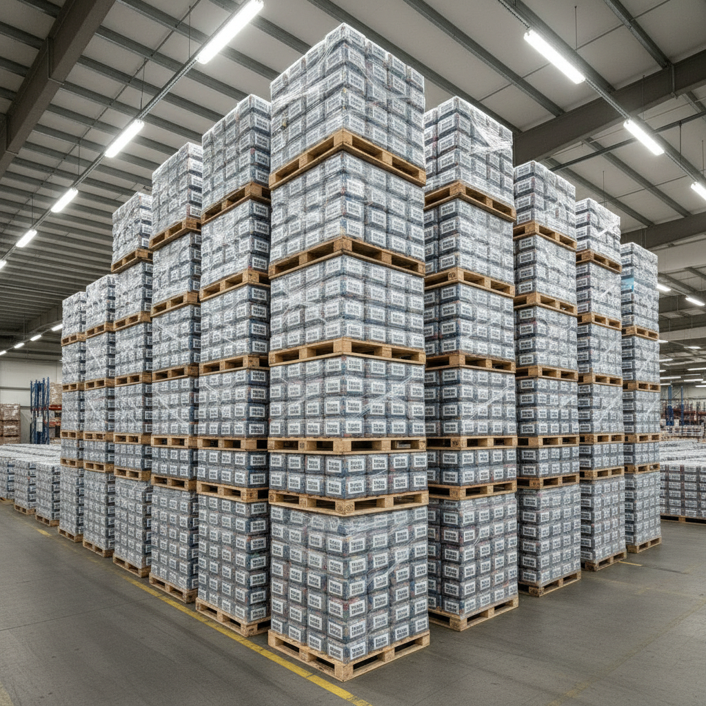 33 x Europaletten Putzlappen aus Baumwolle à 300 kg / Ganzer LKW - Gratis Lieferung!