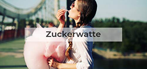 Party Set 6 x 230 g Zuckerwatte für Candy Floss Maschine enthält 100 Candy Floss Sticks