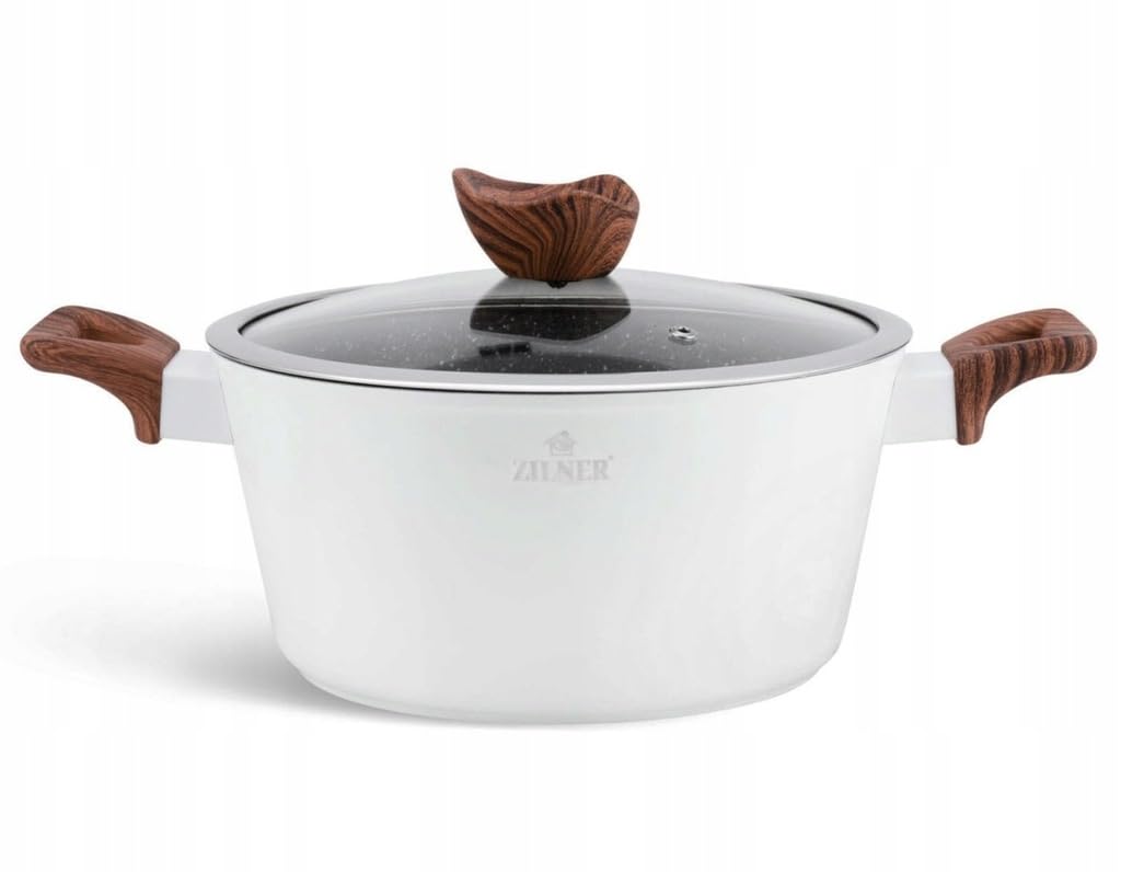 Ensemble de casseroles et poêles - Batterie de cuisine 21 pièces - revêtement en marbre - avec couvercles en verre / Vente de liquidation - NEUF ET SCELLÉ !