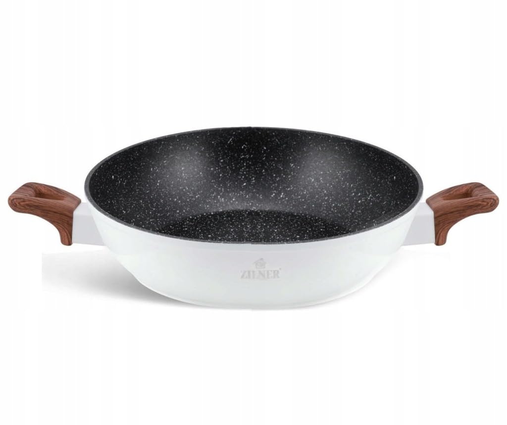 Ensemble de casseroles et poêles - Batterie de cuisine 21 pièces - revêtement en marbre - avec couvercles en verre / Vente de liquidation - NEUF ET SCELLÉ !