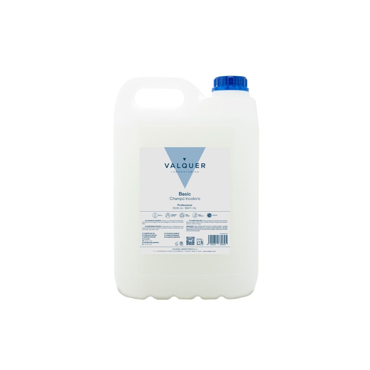 5 L Professionelle Shampoo Flasche | Stärkt und schützt das Haar | Tiefenreinigung und Geschmeidigkeit für alle Haartypen | Vegane Formel, silikonfrei