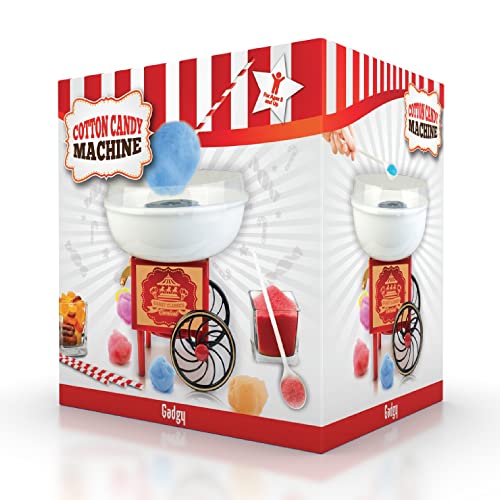 Zuckerwattemaschine für zuhause - Zuckerwatte Maschine für Zucker oder Bonbons - Cotton Candy Machine - Zuckerwatte für Kinderfest, Geburtstag und Party - Rosa
