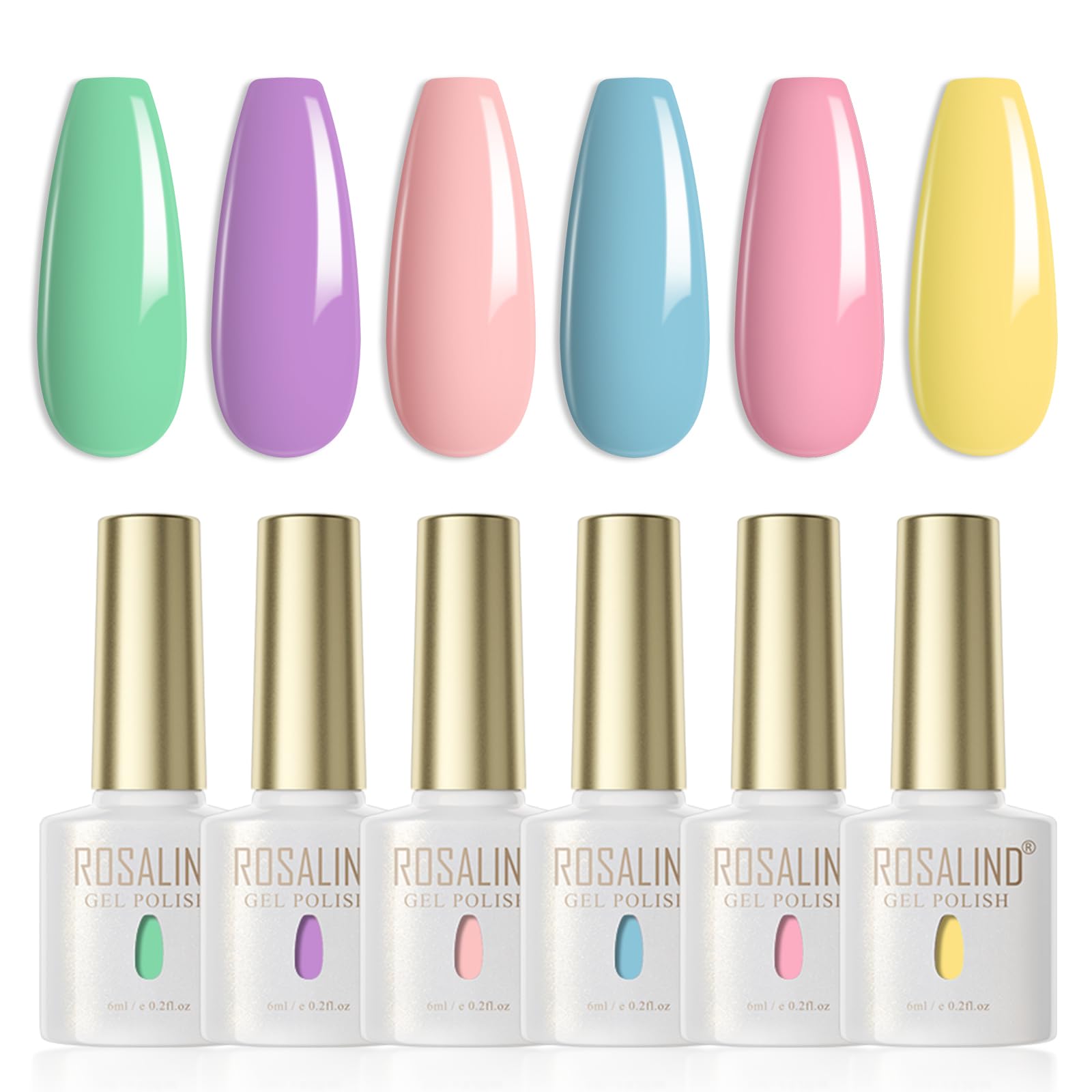 UV Nagellack Thermo 6 Farben UV Gellack Farbwechsel Gel Nagellack