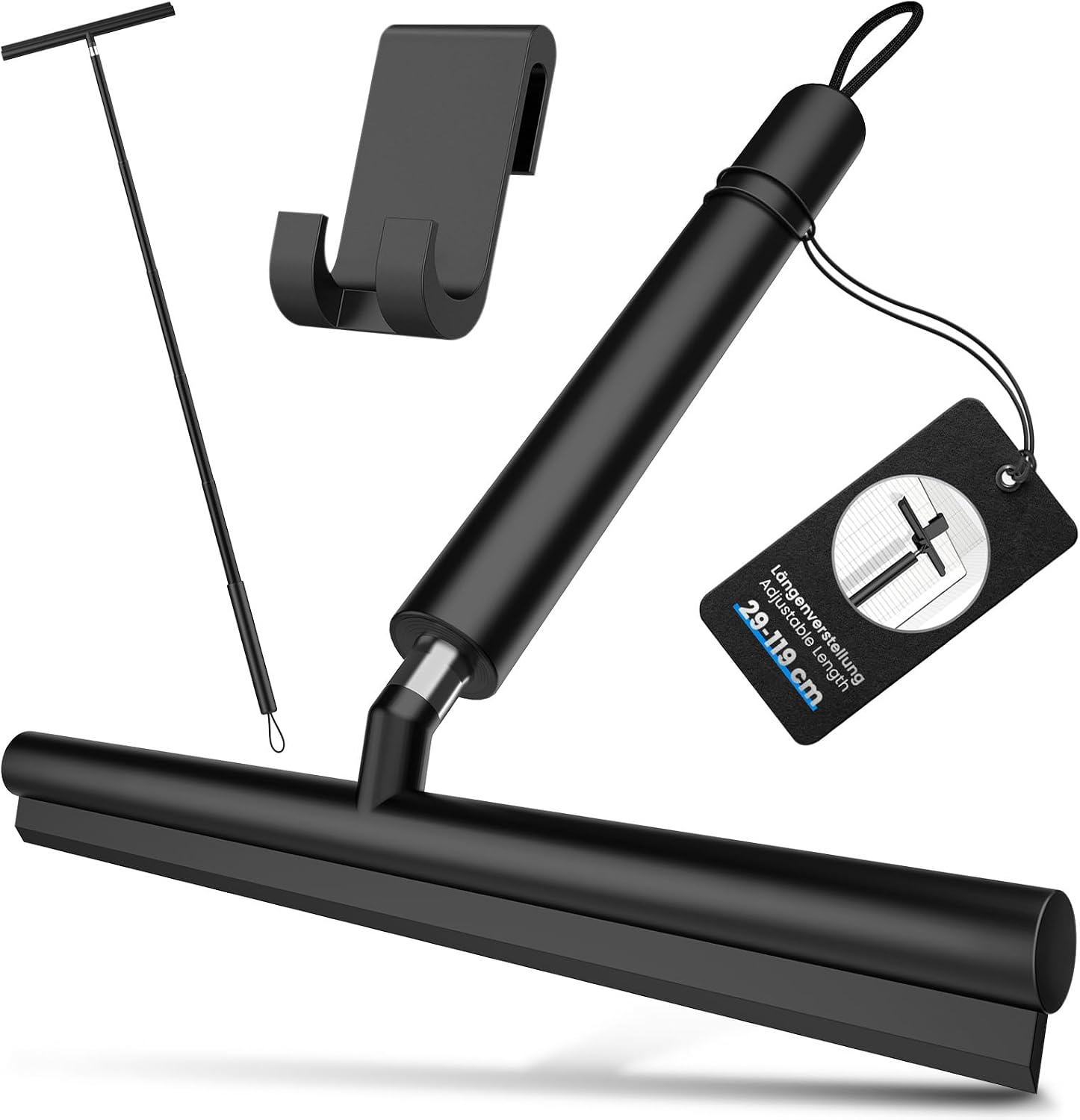 Duschabzieher 29-119 cm ausziehbar mit 30 cm Wischbreite