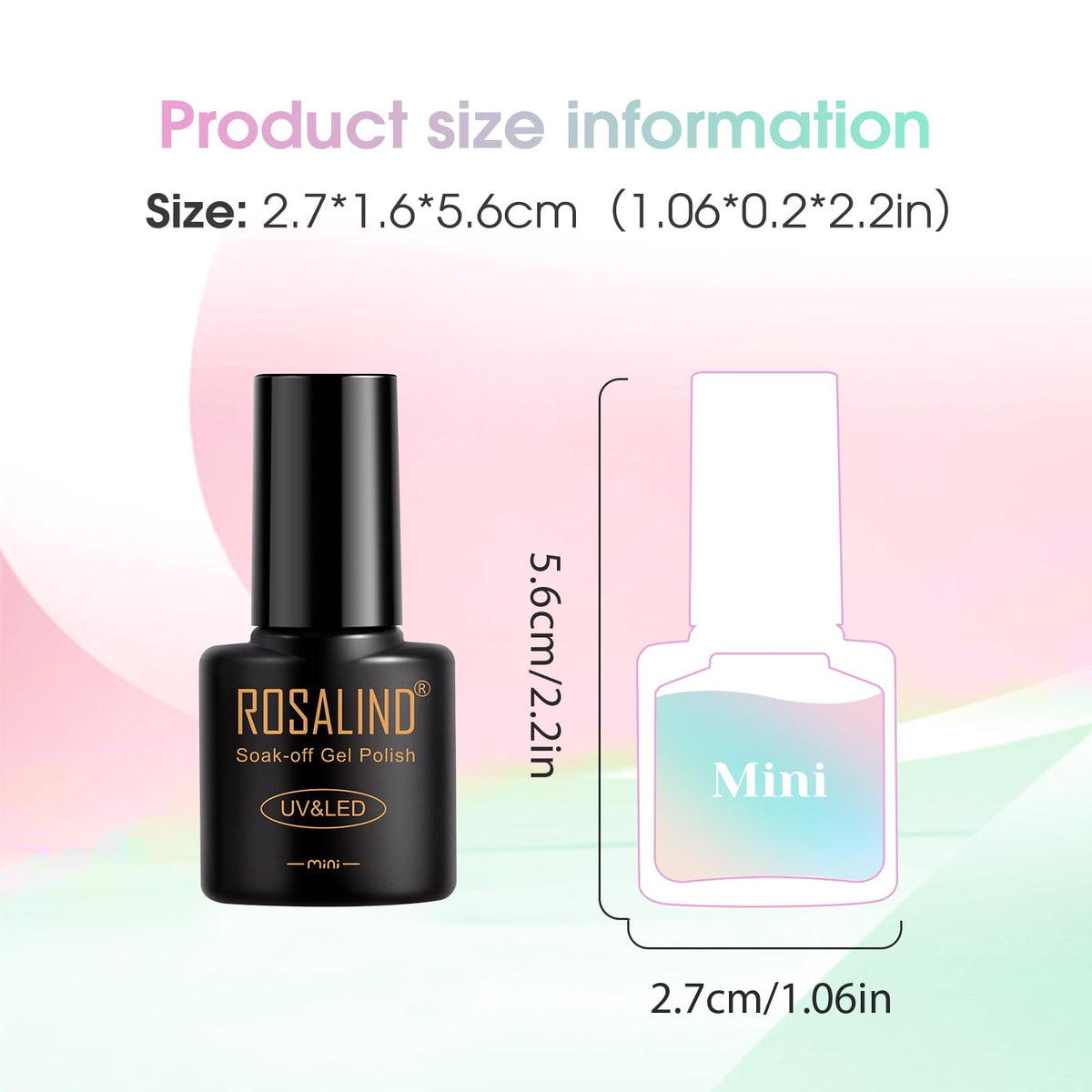UV Nagellack Set Weiß Rosa Violett Rot Grün Blau Gel