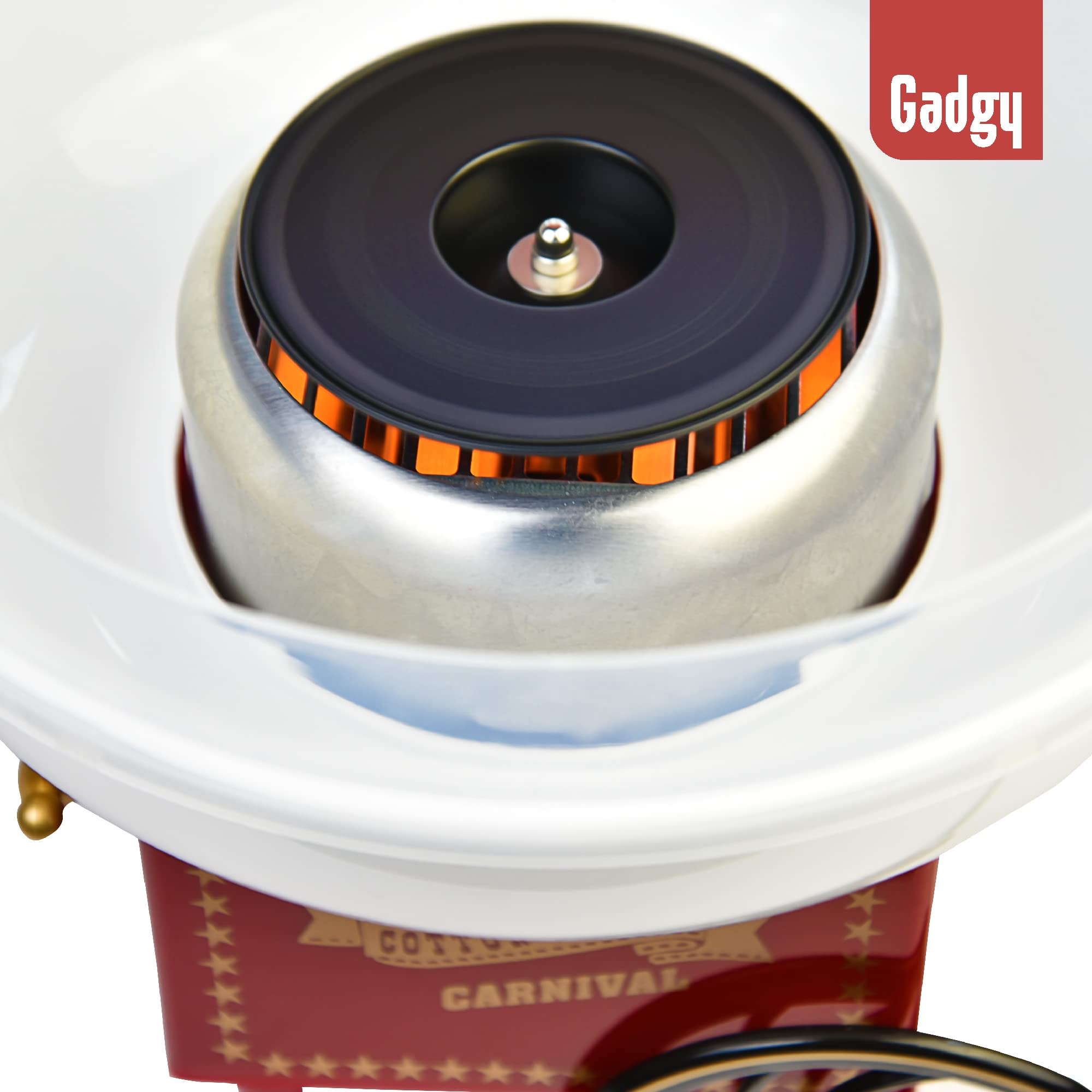 Zuckerwattemaschine für zuhause - Zuckerwatte Maschine für Zucker oder Bonbons - Cotton Candy Machine - Zuckerwatte für Kinderfest, Geburtstag und Party - Rosa