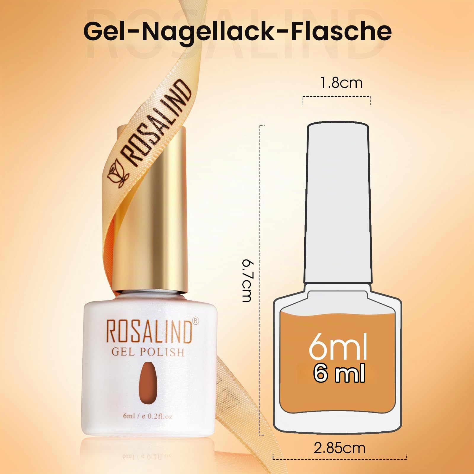 UV Nagellack Thermo 6 Farben UV Gellack Farbwechsel Gel Nagellack