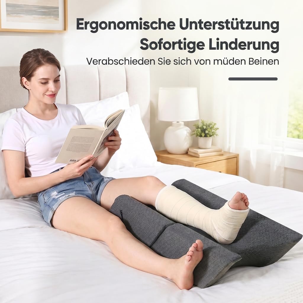 2-Teil Modulares Beinkissen, Beinhochlagerungskissen