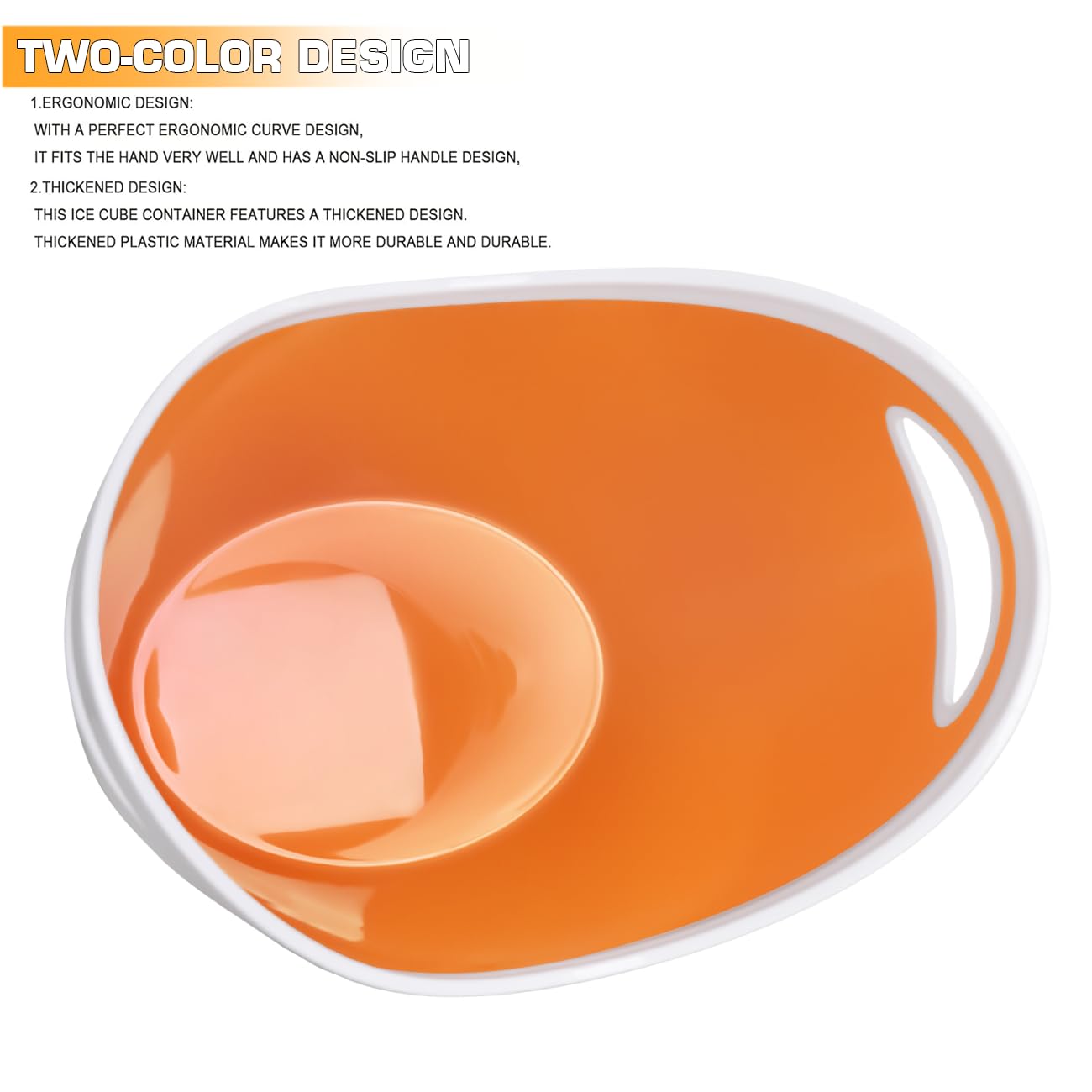 8L Eiseimer, Champagnereimer, Eiseimer, Weinkühler, Champagnerkühler, großer Eiseimer, Küchenobst und Gemüselagerbehälter (Clear)