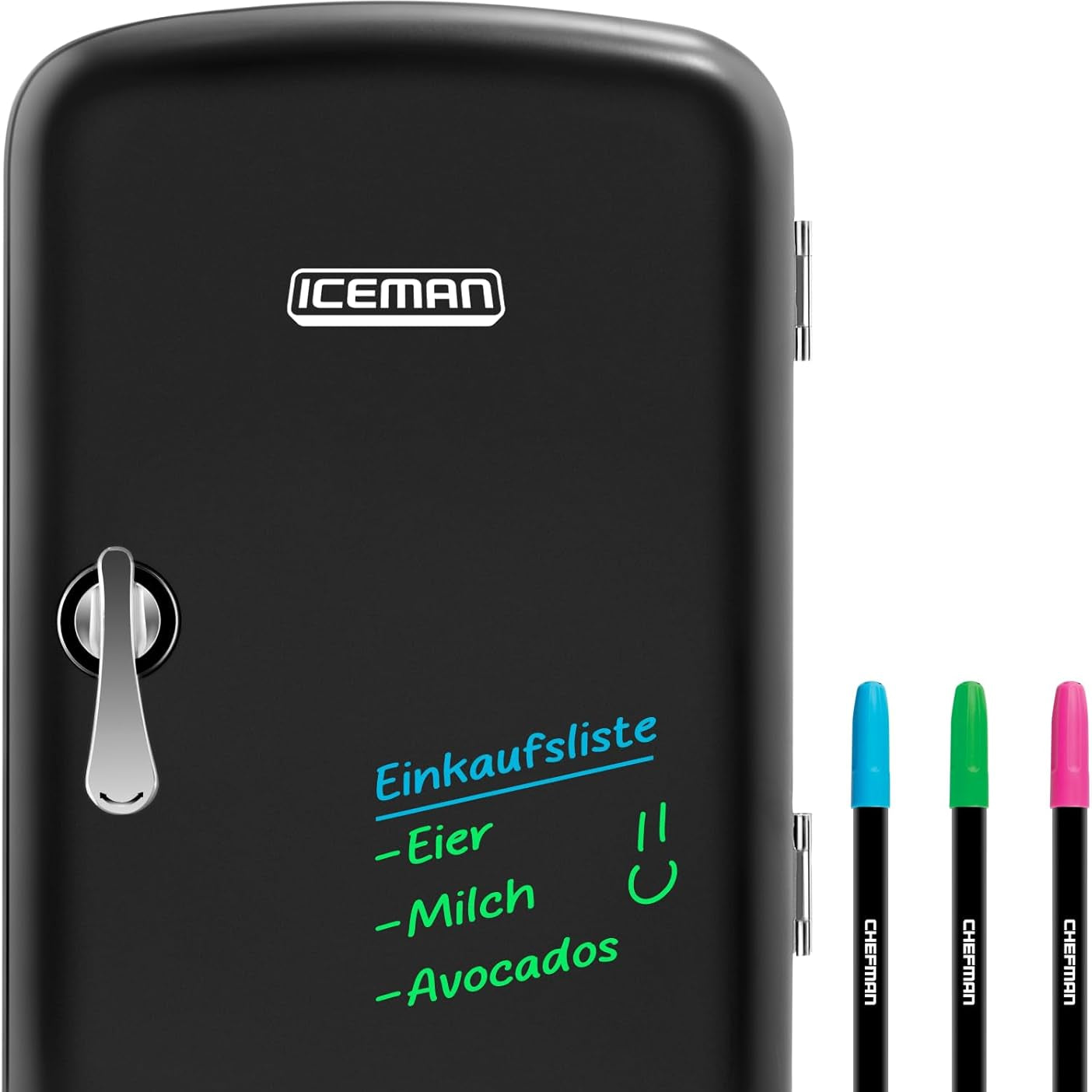 Mini-réfrigérateur portable Iceman pour tableau blanc, refroidit et chauffe, 4 litres