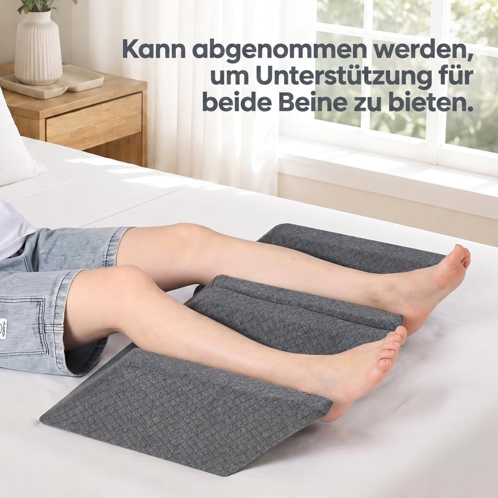 2-Teil Modulares Beinkissen, Beinhochlagerungskissen