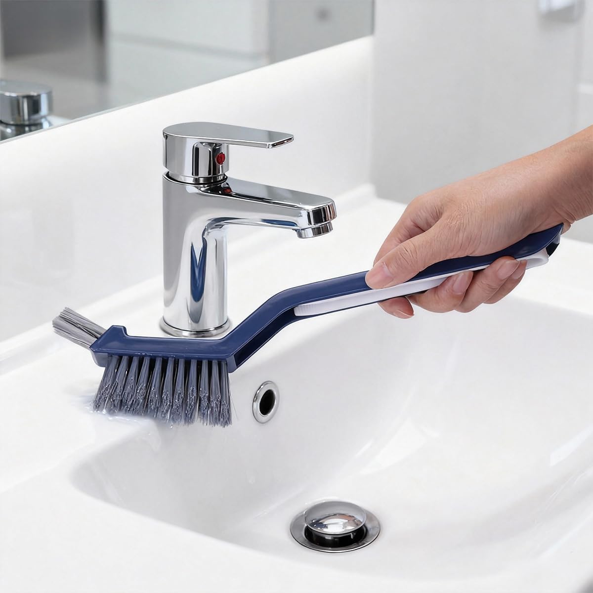 14 Stück Hartborsten Eckenreinigungsbürste, Fugenbürste, Reinigungsbürste | Spaltreinigungsbürste, Fugenbürste Bad, Für Bad, Dusche, Küche, Toilette, Waschbecken