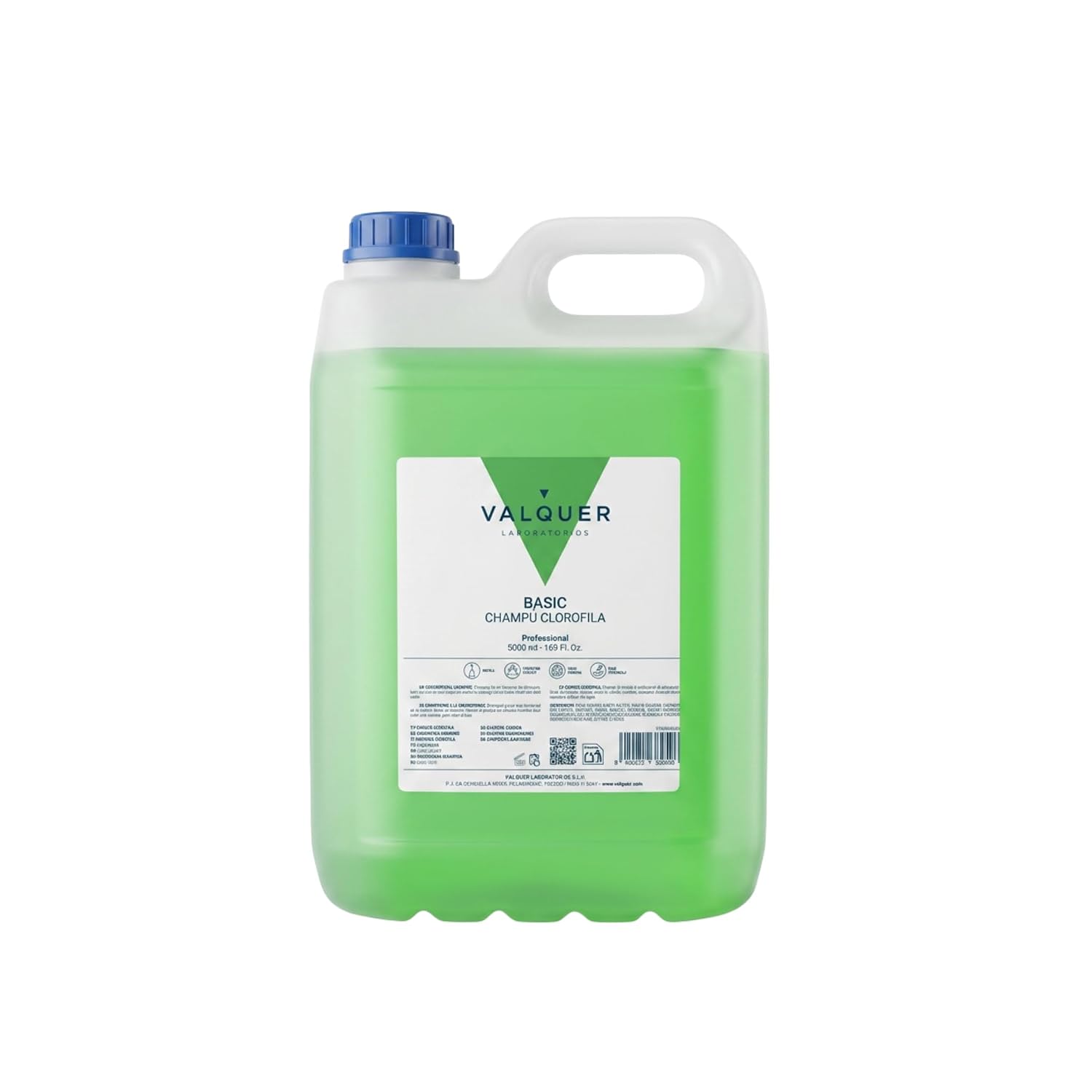 5 L Professionelle Shampoo Flasche | Stärkt und schützt das Haar | Tiefenreinigung und Geschmeidigkeit für alle Haartypen | Vegane Formel, silikonfrei