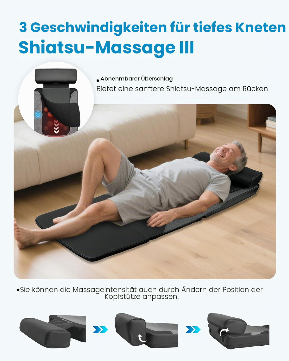 Massage Matte mit Heizung!