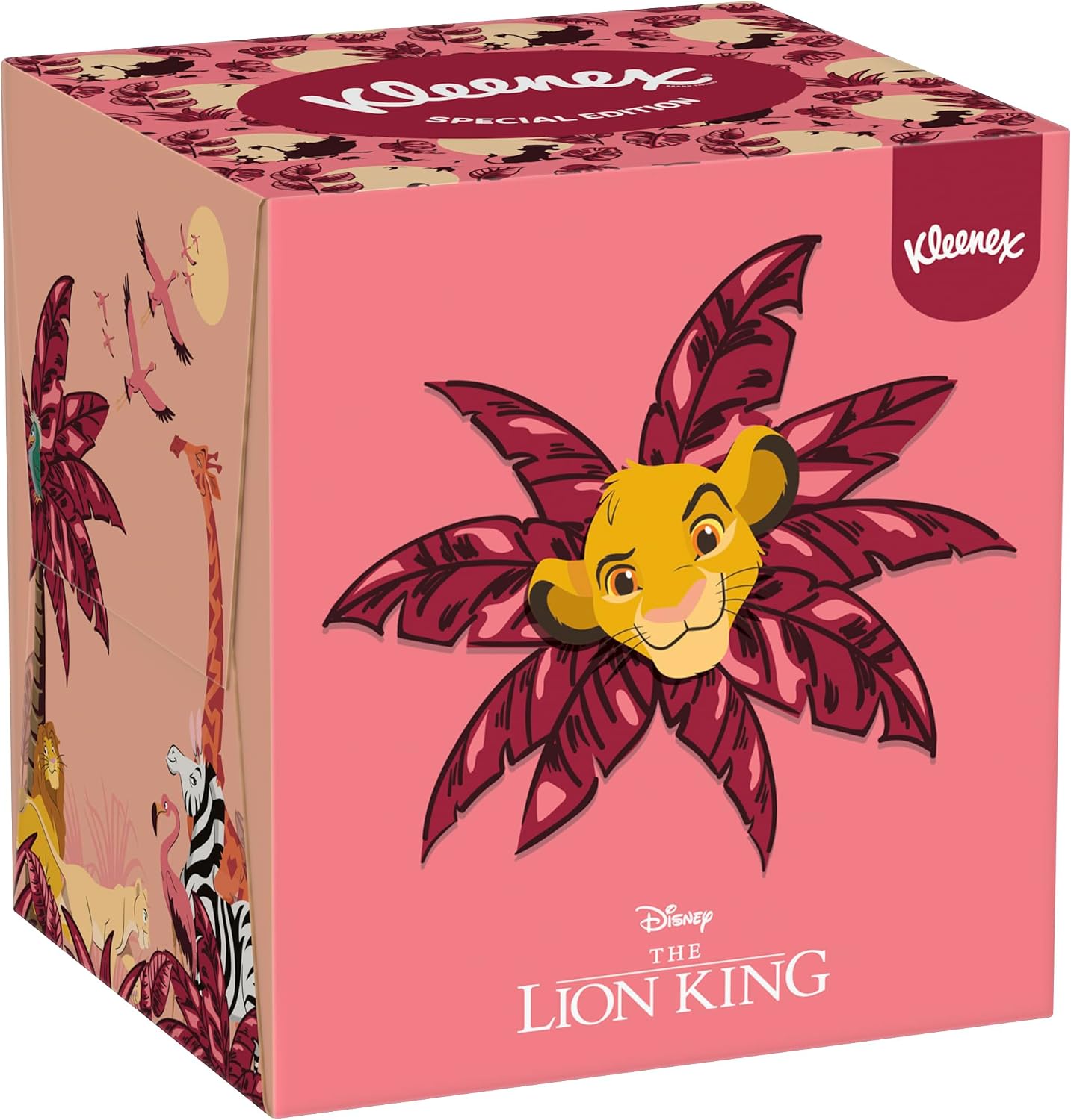 Kleenex Kosmetiktücher-Boxen, 3-lagig, Collection Würfel, 12x48 Tücher