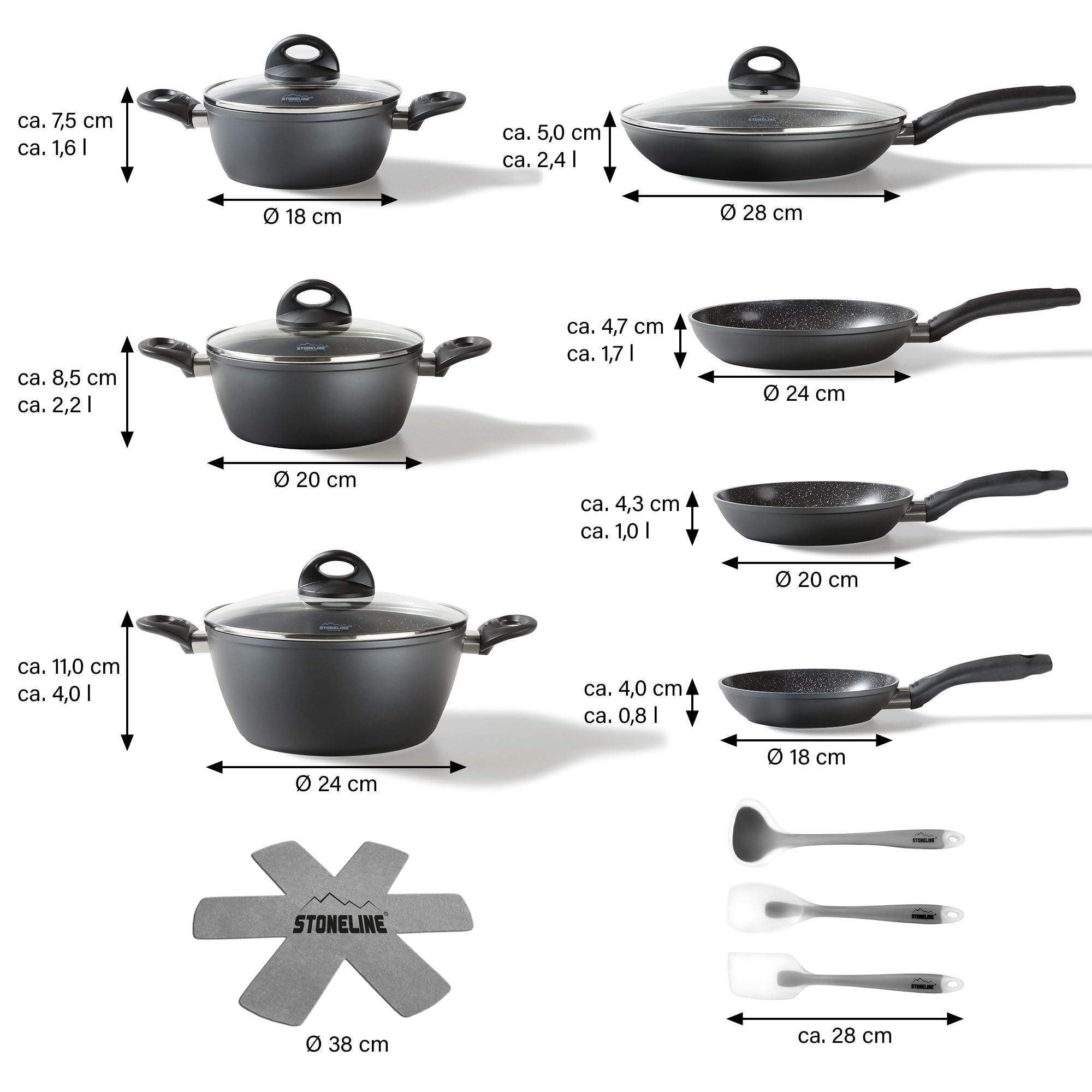 Keramik Kochgeschirr Sets / NEU & originalverpackt!