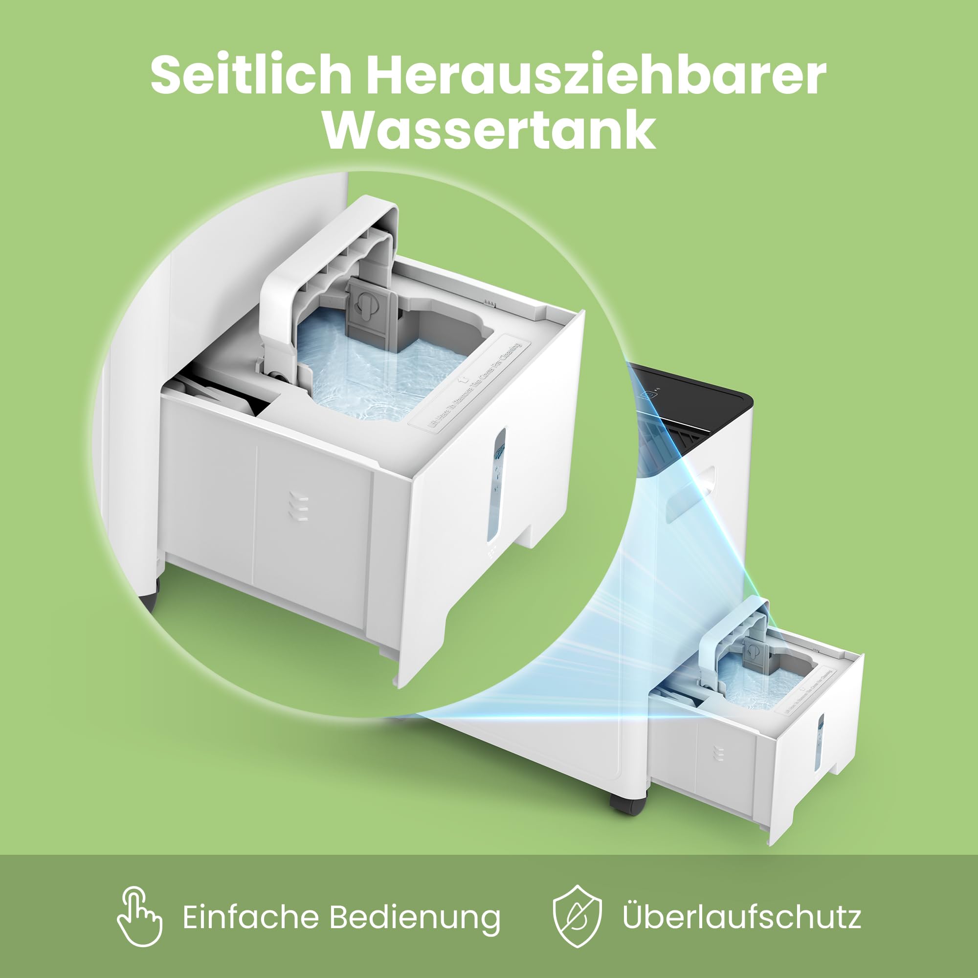 Luftentfeuchter / APP-fähig WLAN-Steuerung