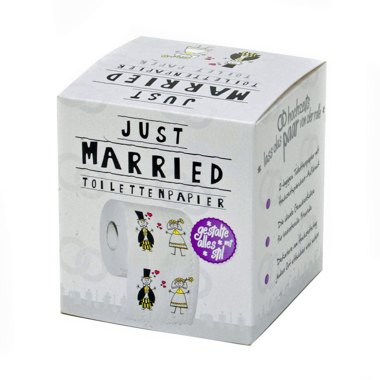 Lustiges Toilettenpapier - Trump / Kamasutra - Die größten Witze - Mehr Humor kann man auf dem Klo nicht bekommen