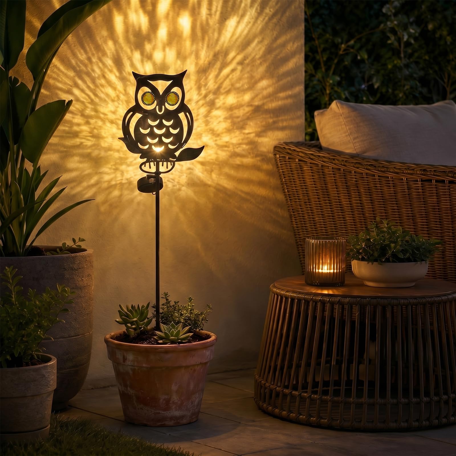 Solarleuchten Garten Schilf, Solarlampen für Außen, Wasserdichte Gartendeko für Draußen, Solar Deko für Rasen Gehweg Balkon Terrassen Landschaft Wegbeleuchtung