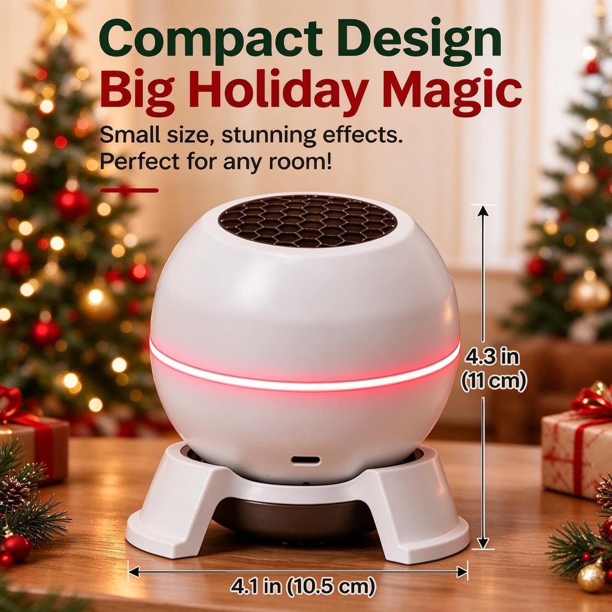 Magical Christmas Projection Night Light, Weihnachtsprojektor (1PCS)