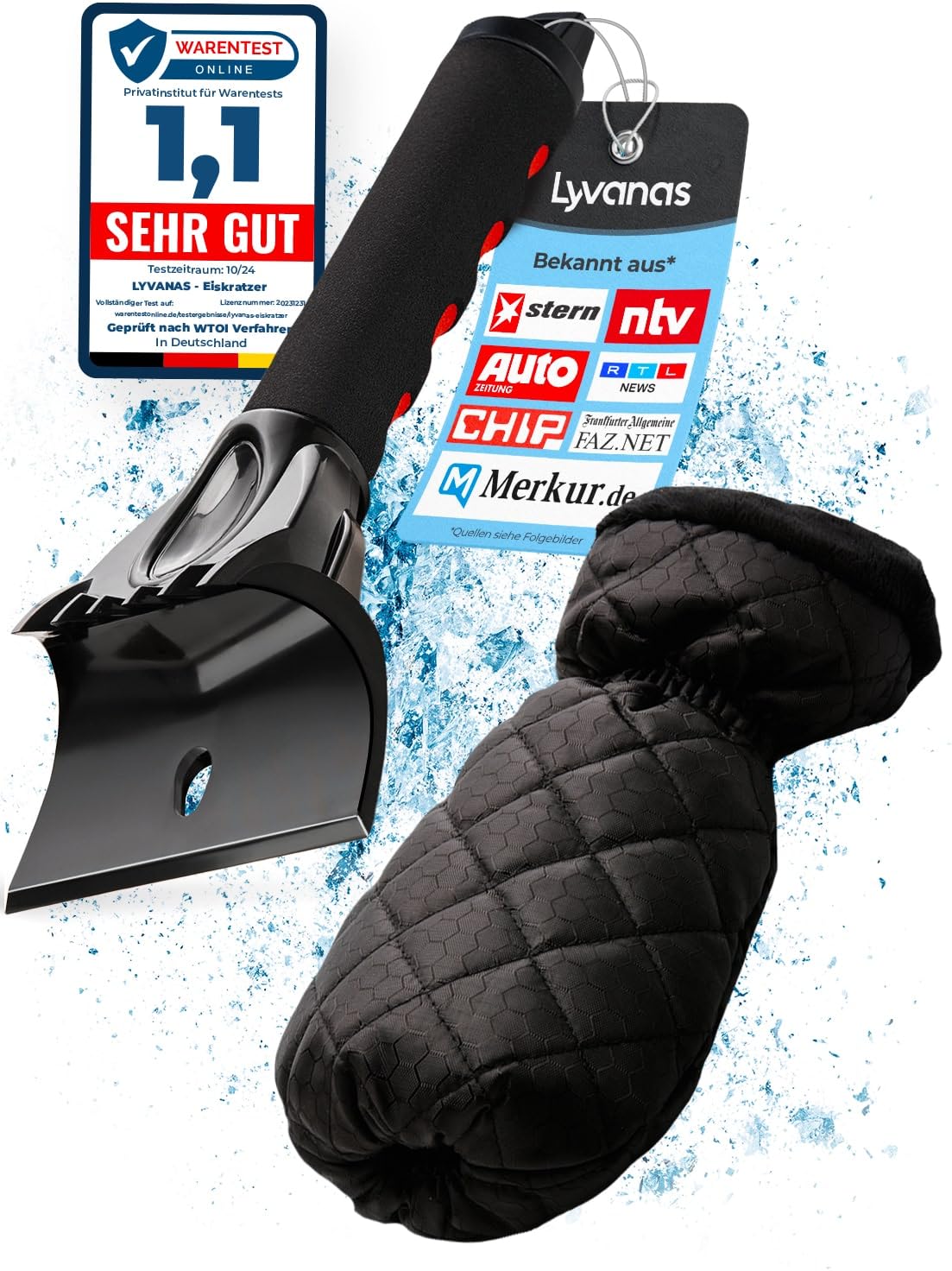 Eiskratzer mit Handschuh Testsieger 2025* -