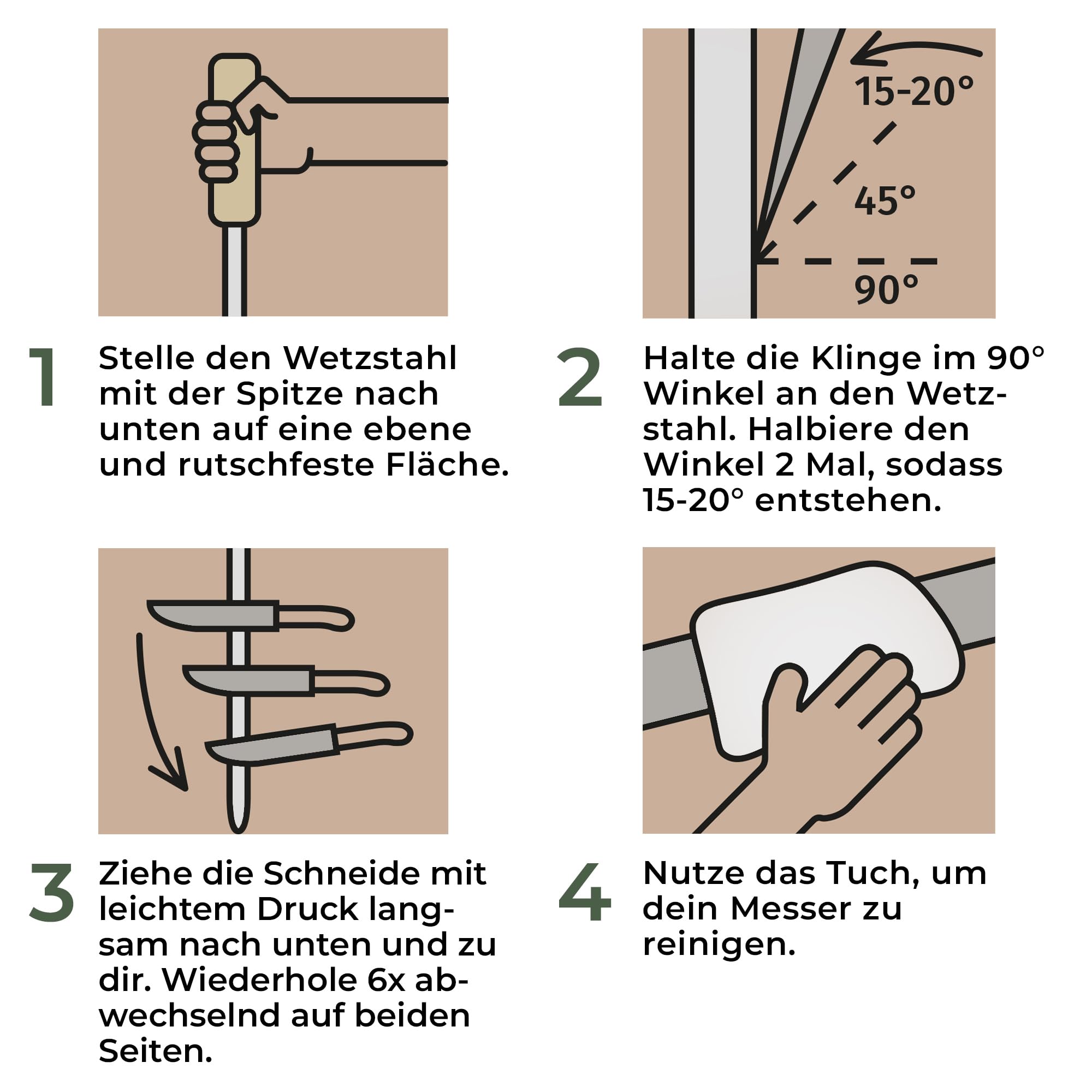 Magnetische Messerstreifen (40 x 5 cm) - Magnetstreifen aus elegantem Akazienholz - Magnetische Messerhalter für schwere Messer - Magnetische Messerstreifen zum Kleben oder Schrauben - Magnetische Messerhalterung