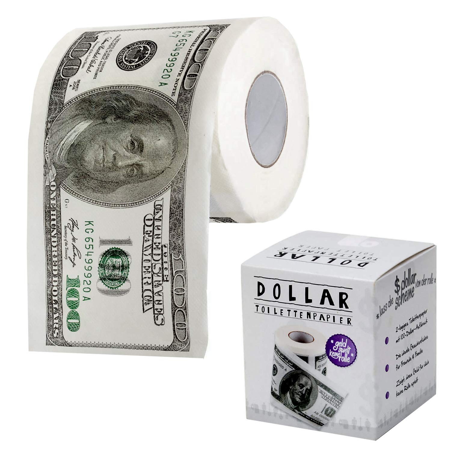 Lustiges Toilettenpapier - Trump / Kamasutra - Die größten Witze - Mehr Humor kann man auf dem Klo nicht bekommen