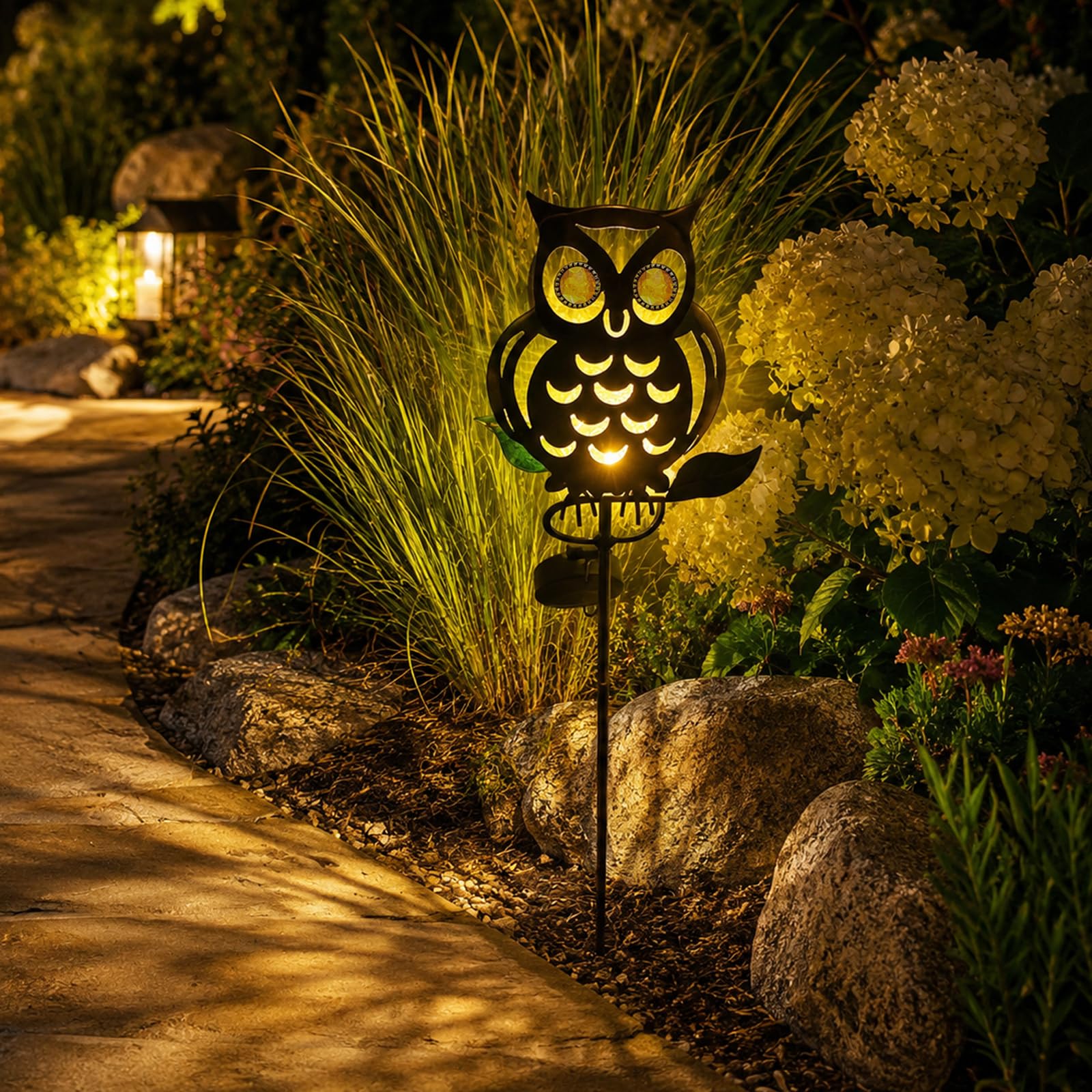 Solarleuchten Garten Schilf, Solarlampen für Außen, Wasserdichte Gartendeko für Draußen, Solar Deko für Rasen Gehweg Balkon Terrassen Landschaft Wegbeleuchtung