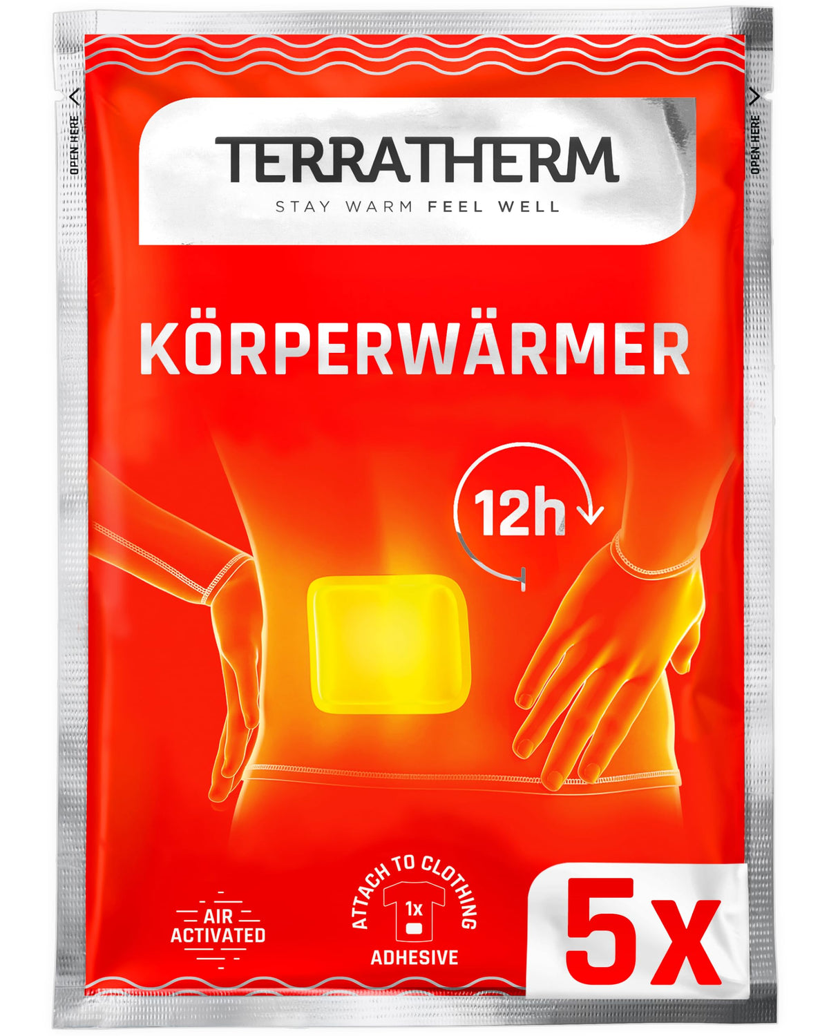 TerraTherm Wärmepflaster Rücken, Nacken und Schulter