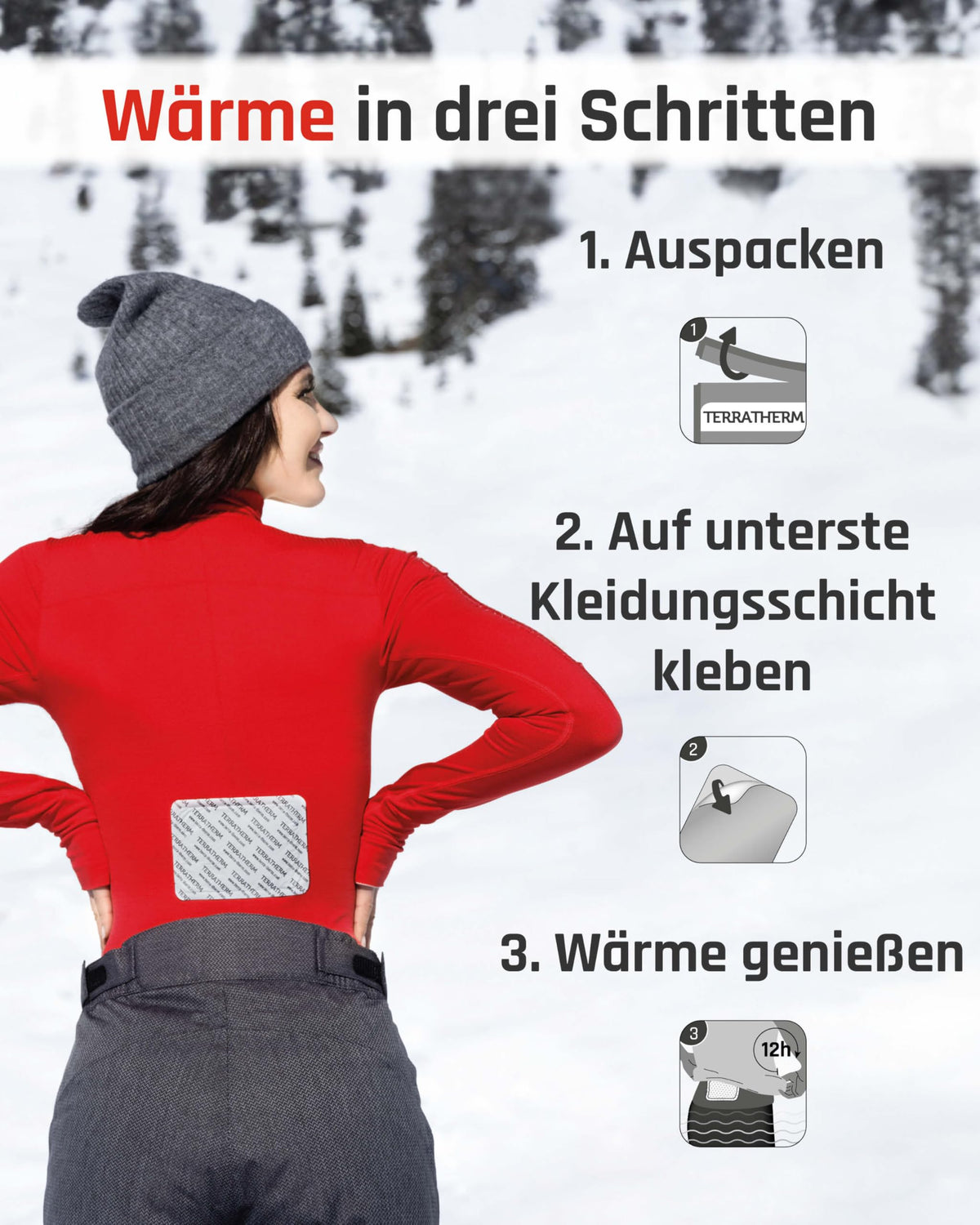 TerraTherm Wärmepflaster Rücken, Nacken und Schulter