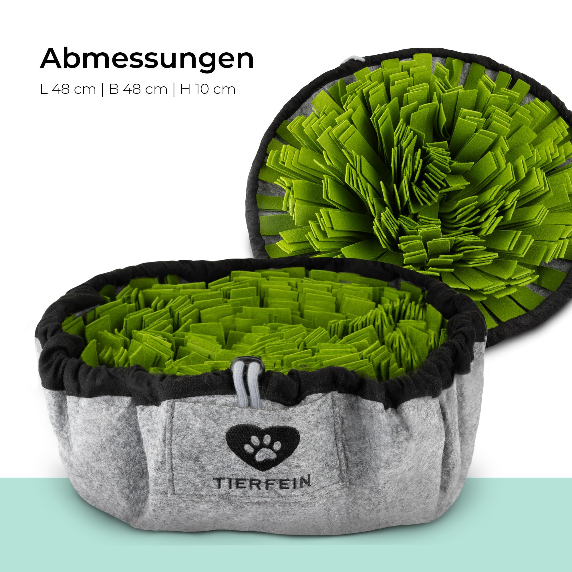 Intelligentes Hundespielzeug für kleine und grosse Hunde - Waschbare und einstellbare Grösse - Welpenspielzeug & Intelligenztraining für Hunde