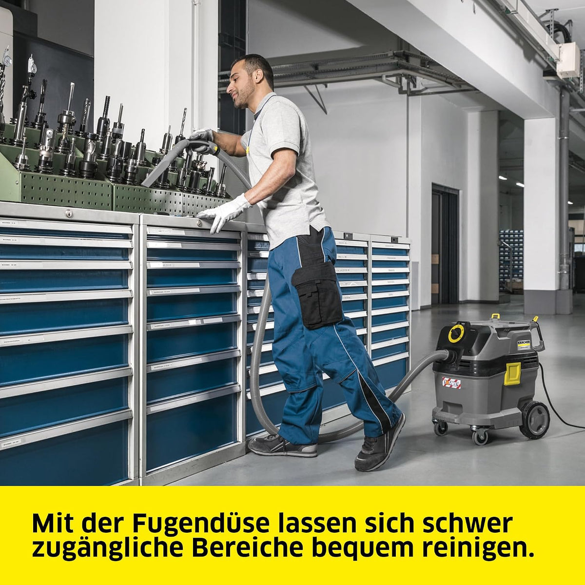 KÄRCHER Nass-/Trockensauger NT 30/1 Tact L, Professional, 30-l-Behälter, grau