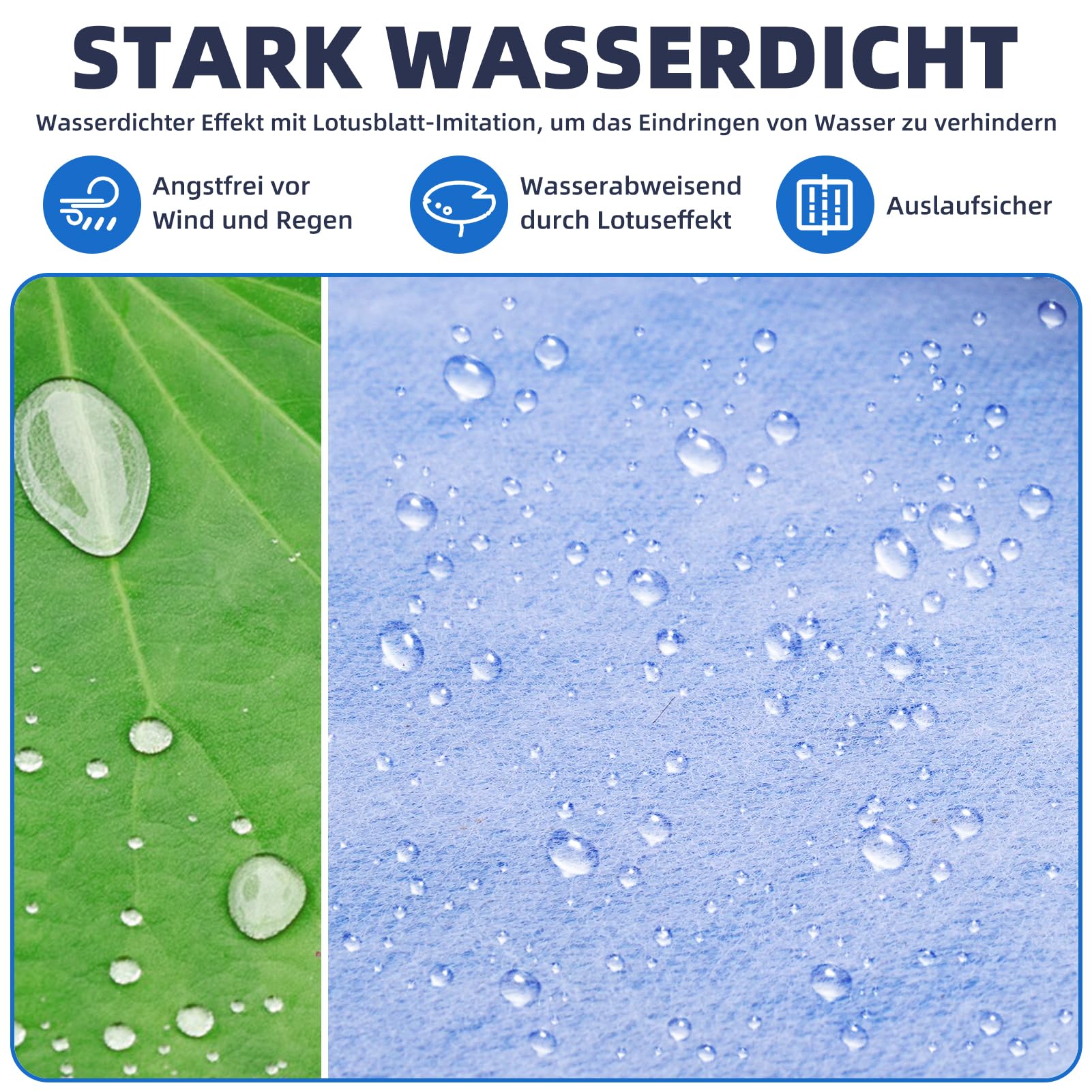 10 x Abdichtungs-Rollen à 30 m2 - Dichtbahnen - Abdichtung Duschen/Terrassen - NEU & OVP! - Direkt ab Lager Schweiz!