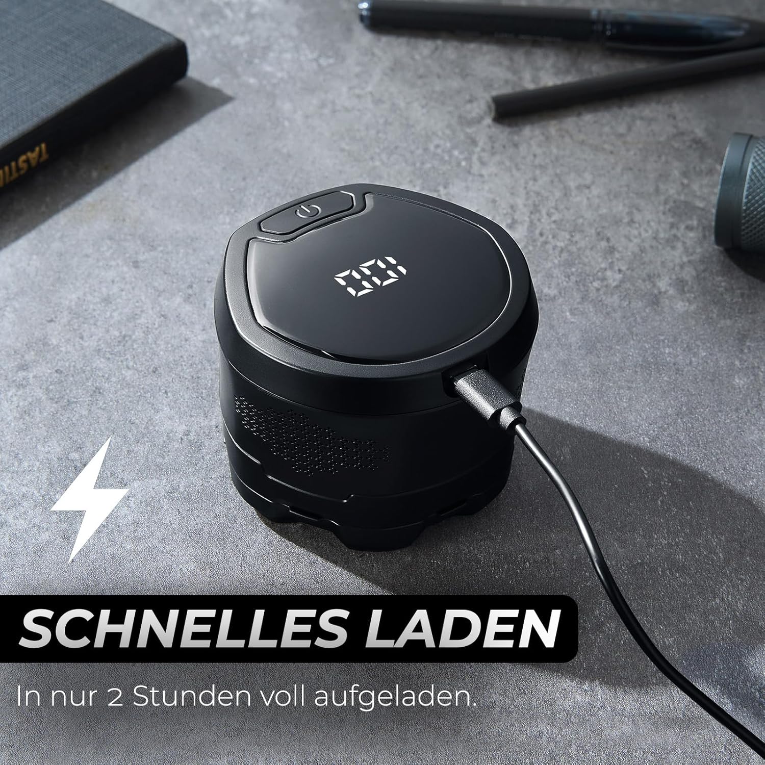 Glatzen Rasierer Herren – Glatzenrasierer 7D mit Magnetischen Scherkopf | Kopfrasierer Glatze | Bold Shaver Kopf | Head Shaver, Trocken und Nass Rasur, Wasserdicht, Kopf Rasierer