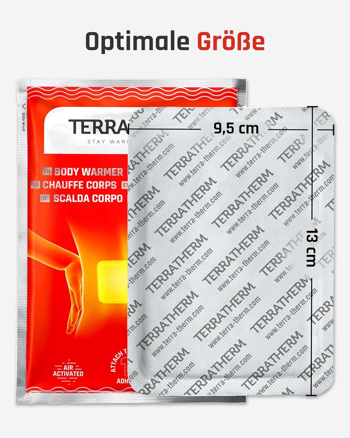 TerraTherm Wärmepflaster Rücken, Nacken und Schulter
