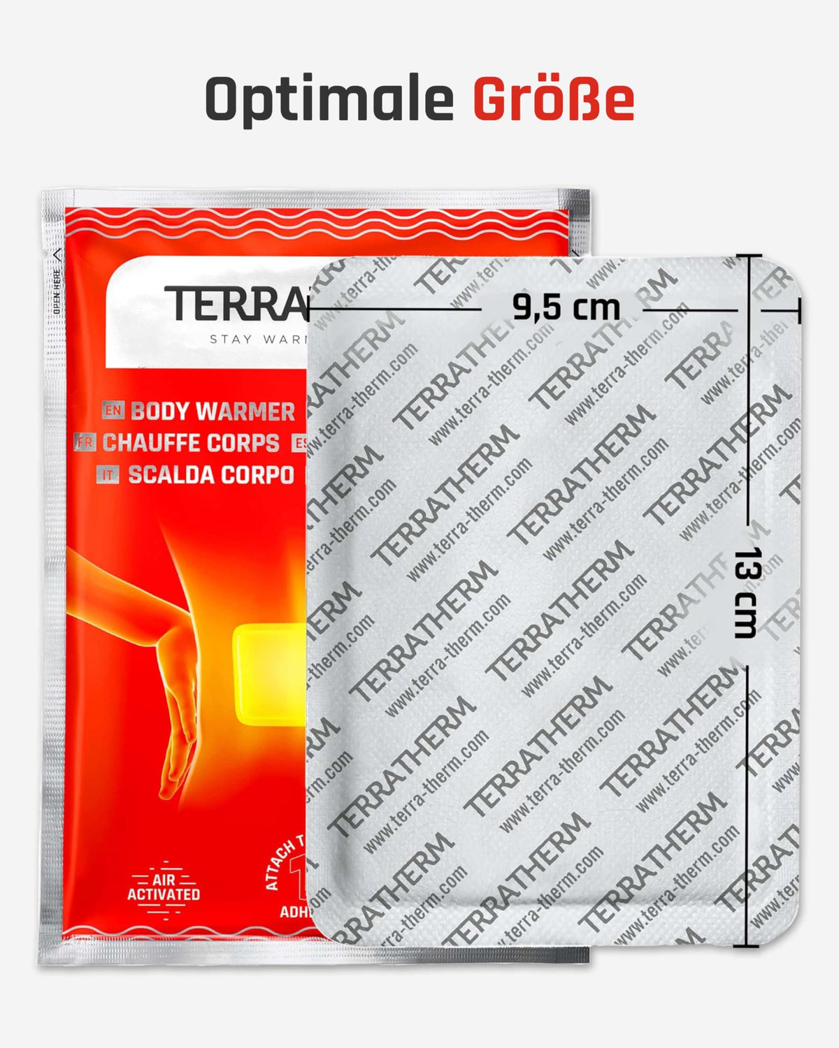 TerraTherm Wärmepflaster Rücken, Nacken und Schulter