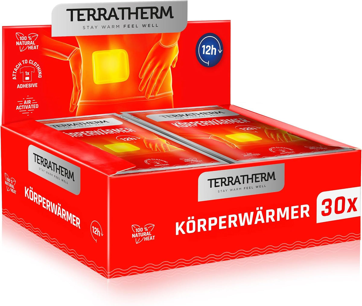 TerraTherm Wärmepflaster Rücken, Nacken und Schulter