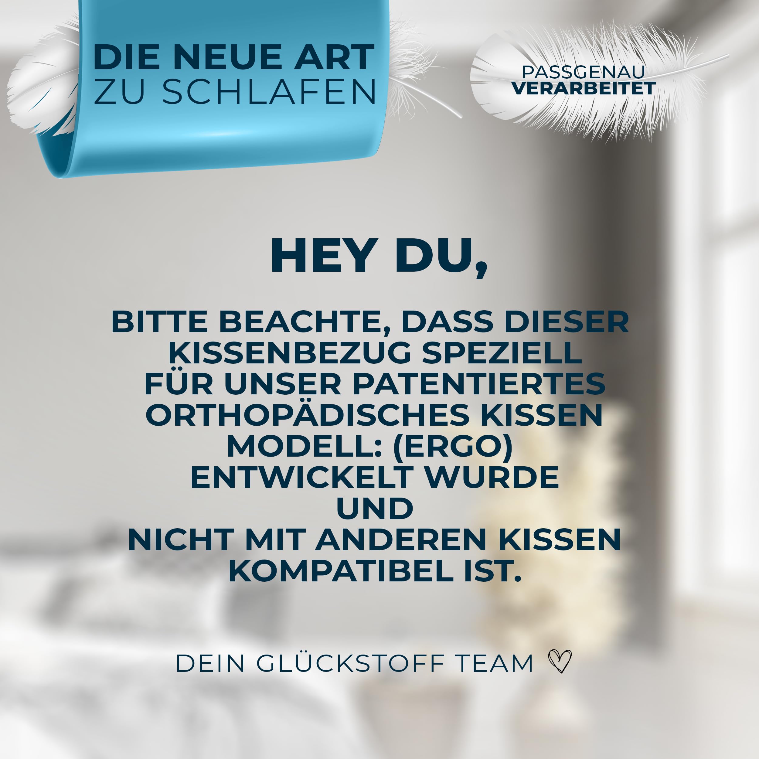 Orthopädisches Kissen (Zertifiziert für alle Schlaftypen) Kopfkissen Nackenschmerzen aus Memory Foam | Nackenstützkissen Ergonomisches Kopf-Kissen Seitenschläferkissen