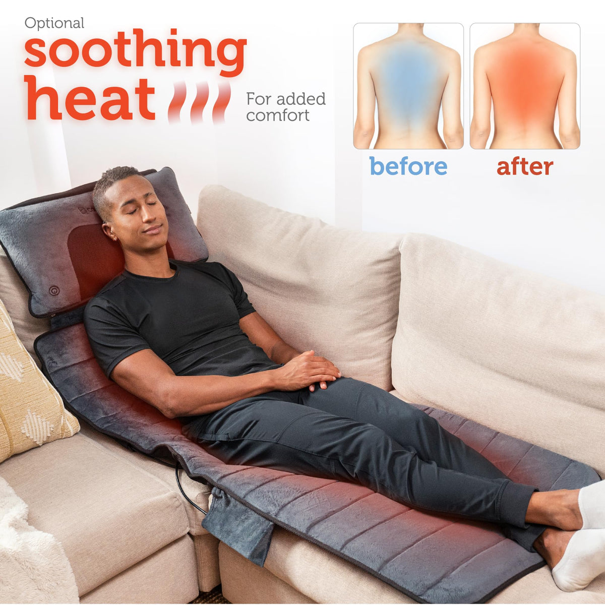 Massage Matte mit Heizung!