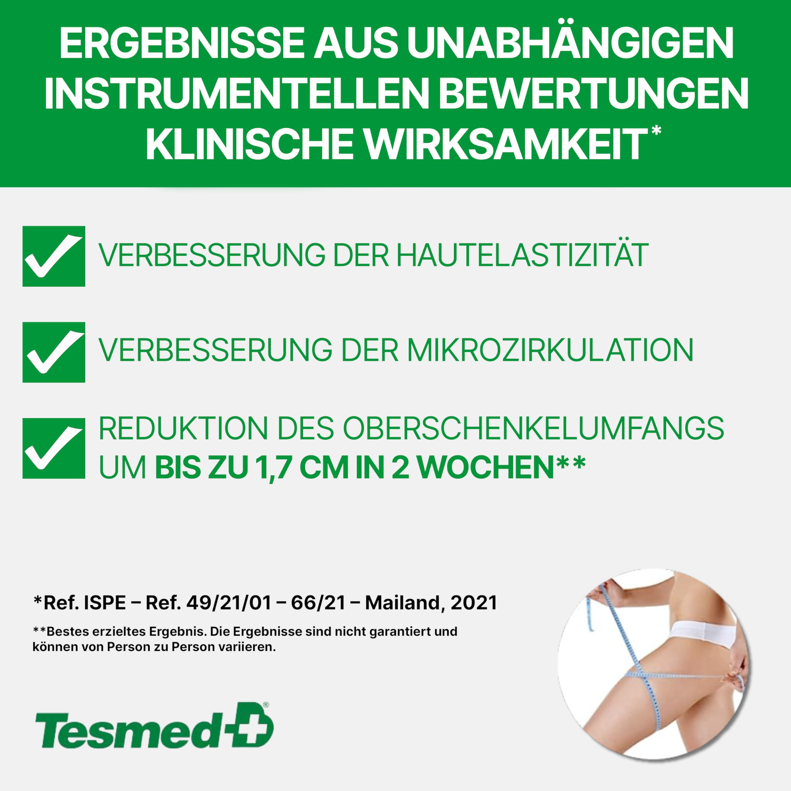 Cellulite Massagegerät Made in Italy, Anticellulite-Gerät mit konvergenten und divergenten Rollen zum Heben, Anziehen und Glätten der Haut, Grün