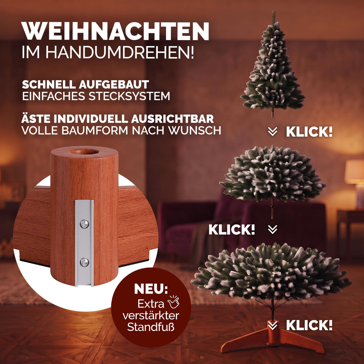 Premium Weihnachtsbaum Künstlich