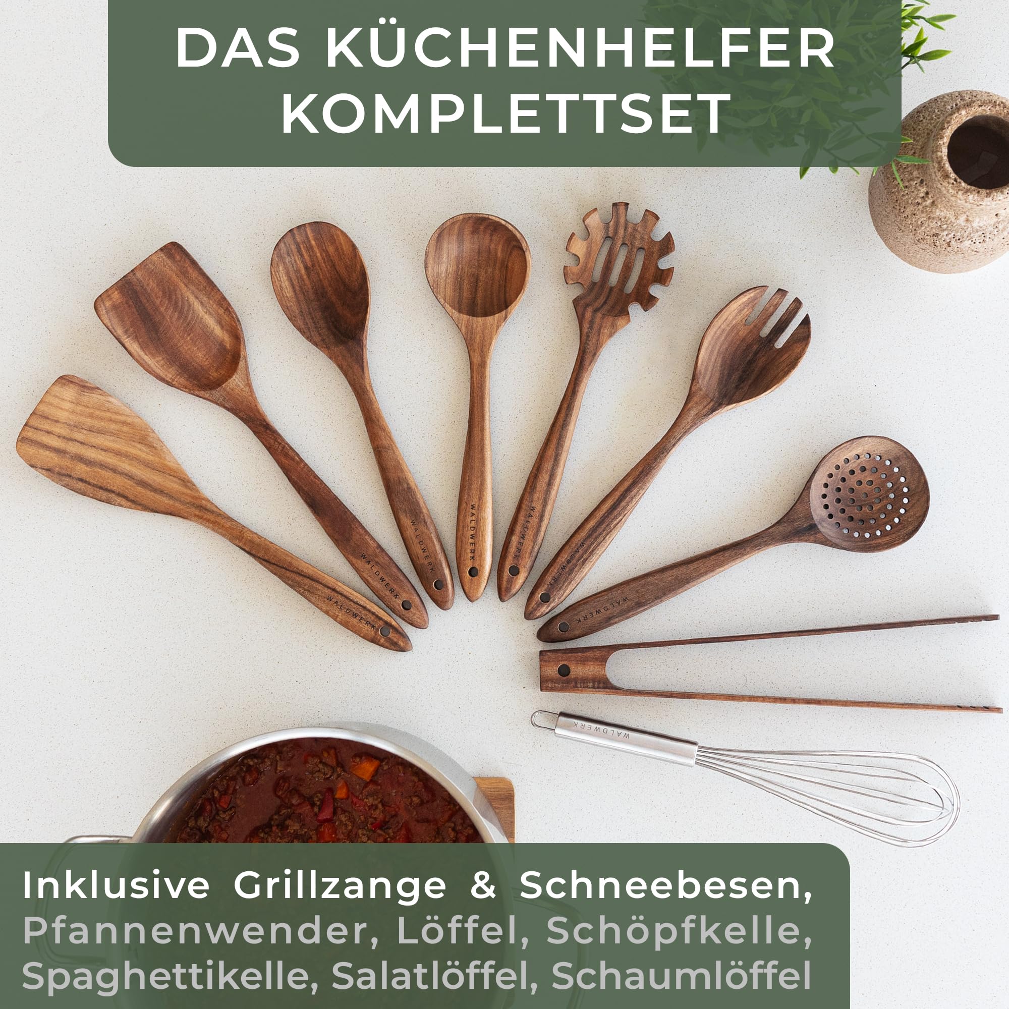 Magnetische Messerstreifen (40 x 5 cm) - Magnetstreifen aus elegantem Akazienholz - Magnetische Messerhalter für schwere Messer - Magnetische Messerstreifen zum Kleben oder Schrauben - Magnetische Messerhalterung