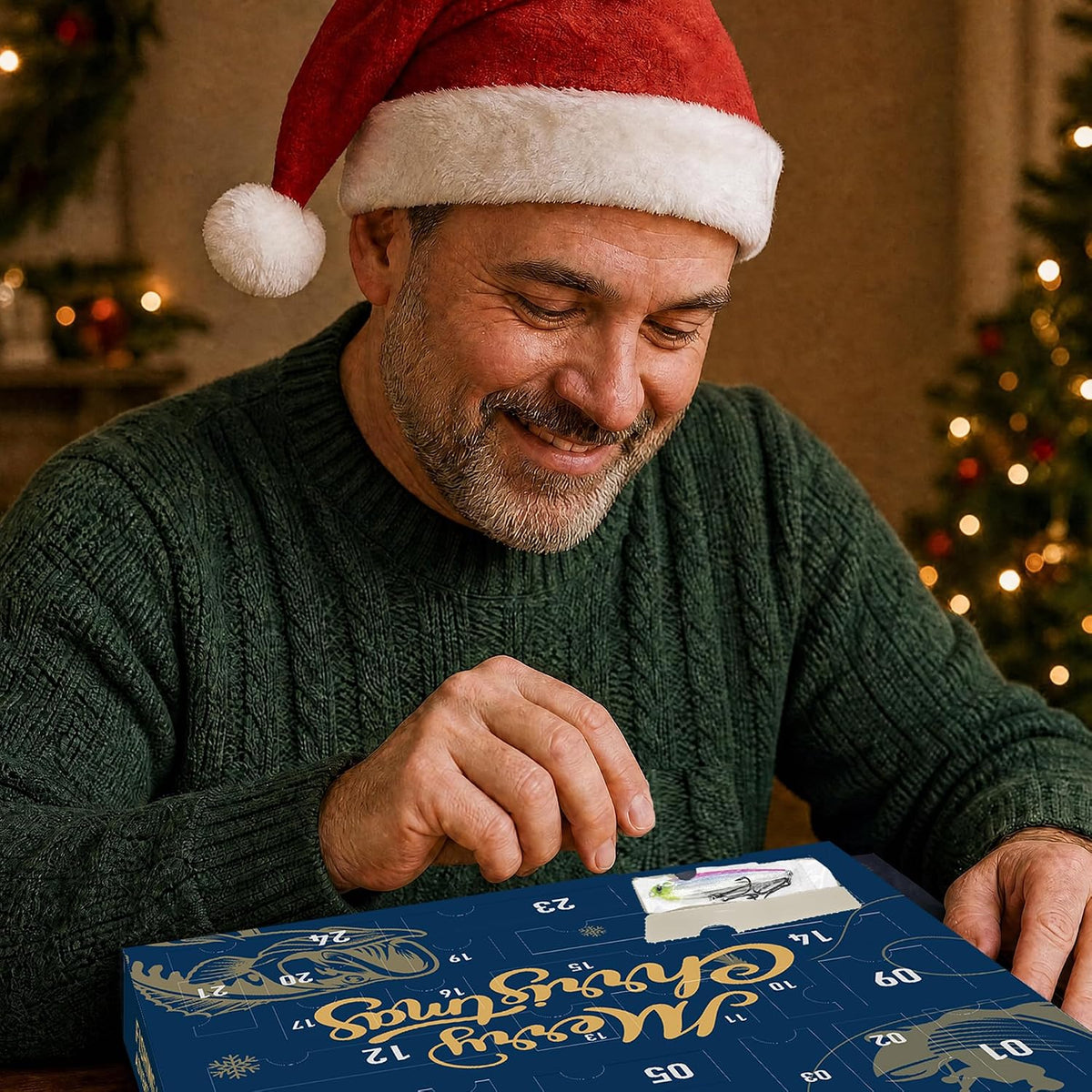 Adventskalender Angeln 2026 - Geschenke für Angler(24 Köder)