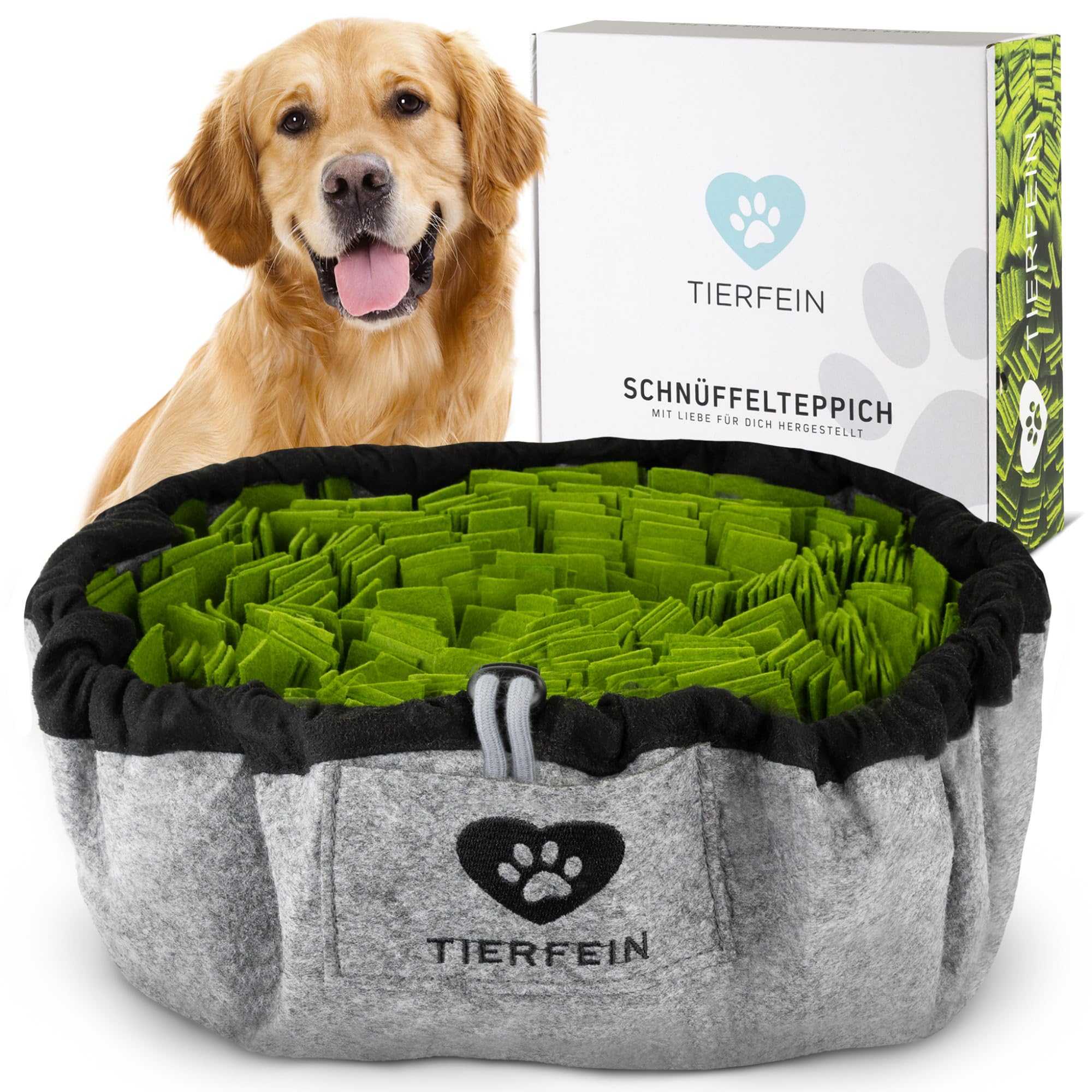 Intelligentes Hundespielzeug für kleine und grosse Hunde - Waschbare und einstellbare Grösse - Welpenspielzeug & Intelligenztraining für Hunde