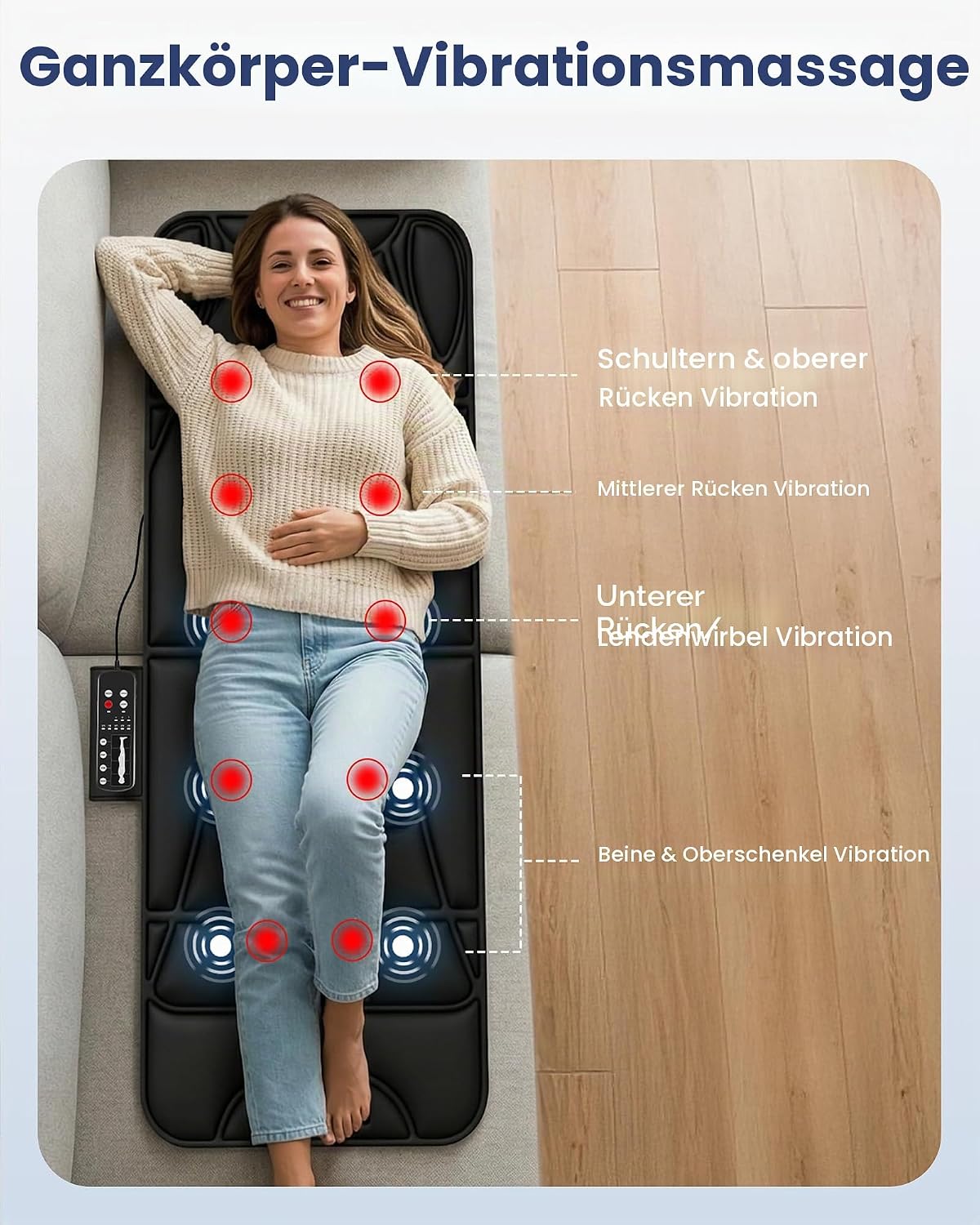 Massage Matte mit Heizung!