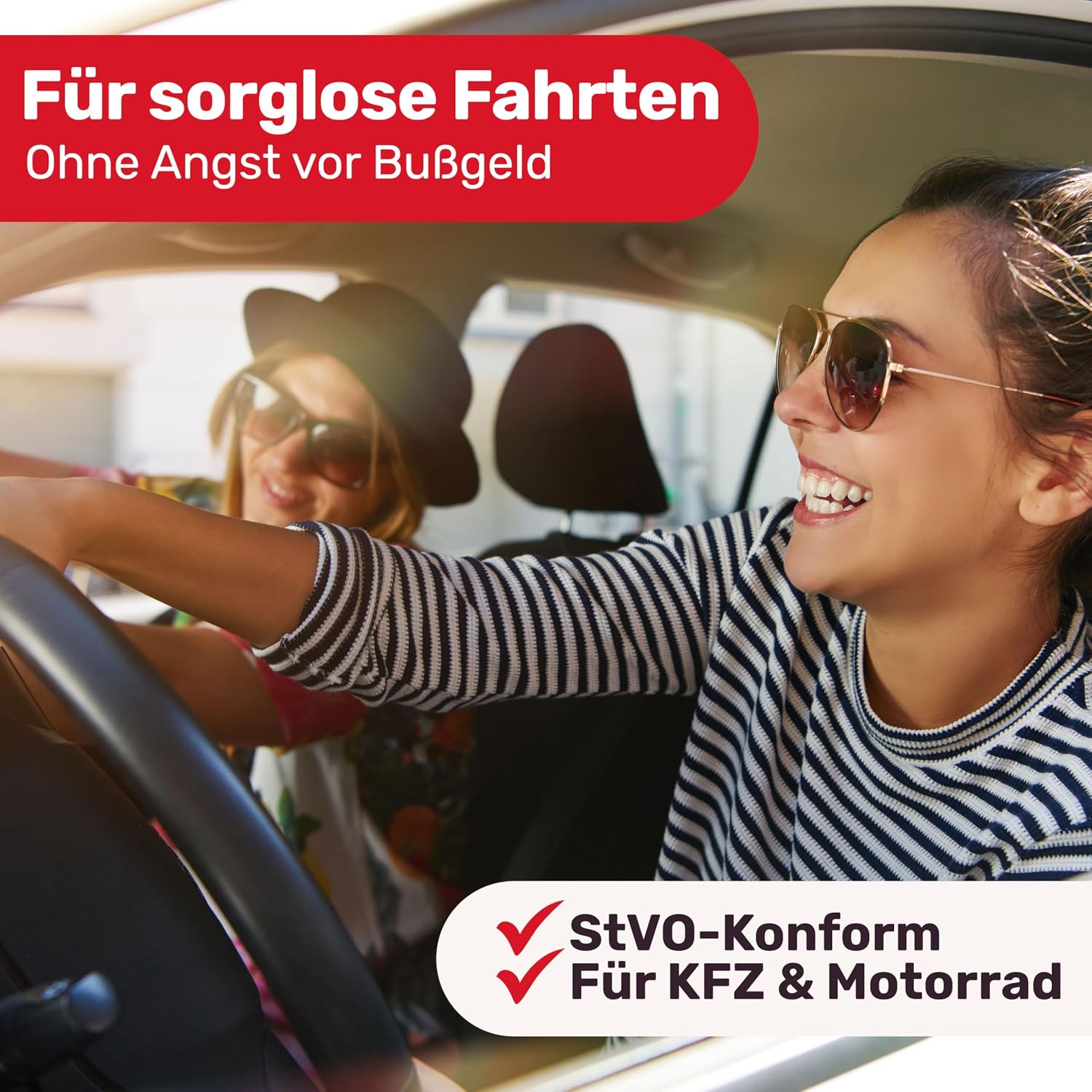 KFZ Kombitasche (3 in 1) nach aktueller Norm 2026 - Inkl. Warndreieck, Warnweste - Verbandskasten Warndreieck Set Verbandskasten Auto DIN 13164:2022