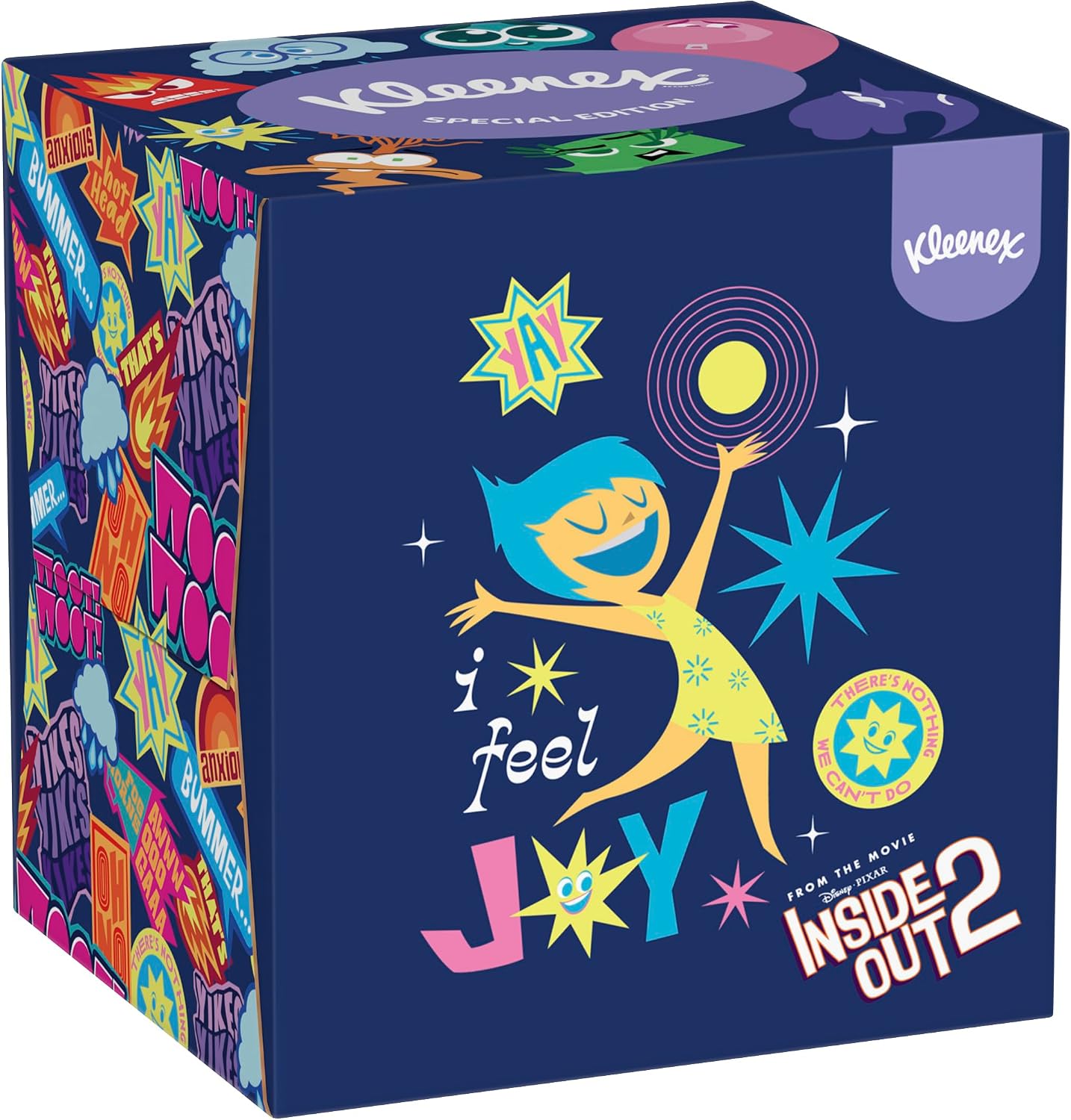 Kleenex Kosmetiktücher-Boxen, 3-lagig, Collection Würfel, 12x48 Tücher