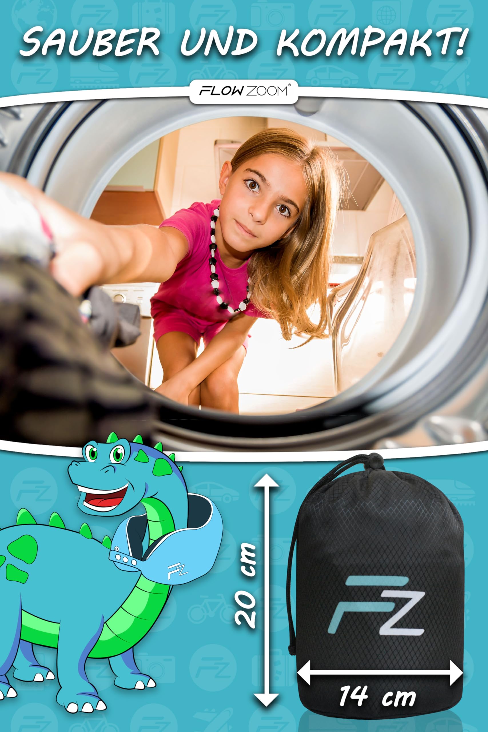 Bequemer Neck Cushion Flugzeug & Auto Reisekissen Memory Foam mit schlankem Rücken und waschbarer Abdeckung (Velvet Soft & Breathable) - Neck Cushion Adults Grey