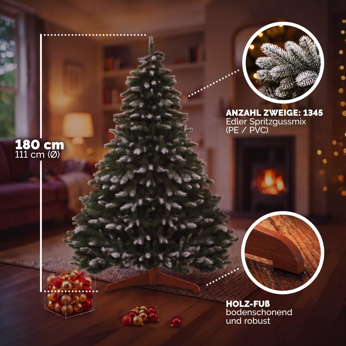 Premium Weihnachtsbaum Künstlich