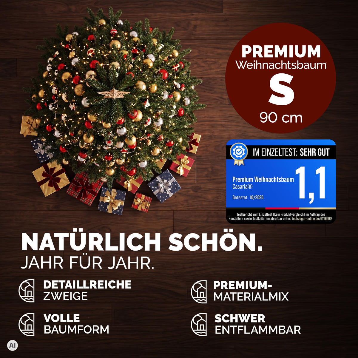 Premium Weihnachtsbaum Künstlich